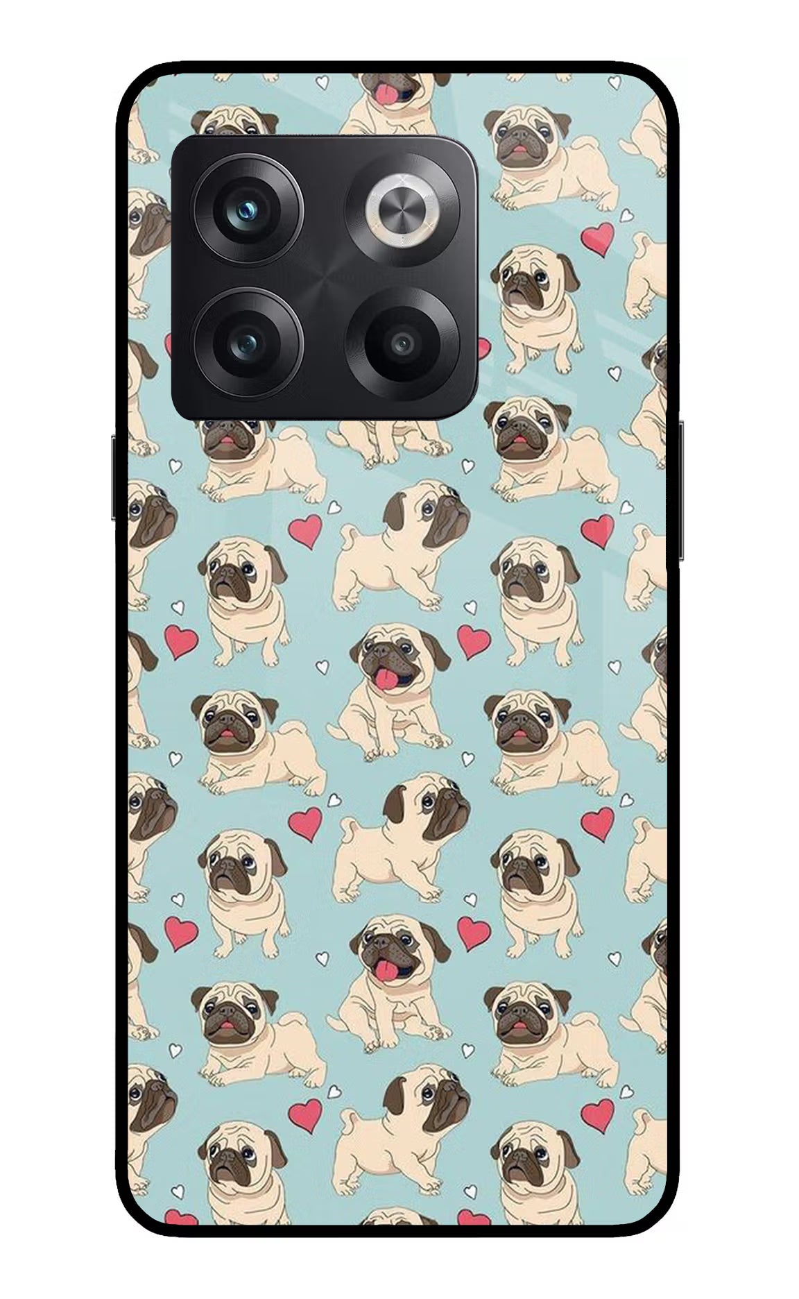 Pug Dog OnePlus 10T 5G Glass Case - Pug Dog OnePlus 10T 5G Glass Case Pug Dog OnePlus 10T 5G Glass Case