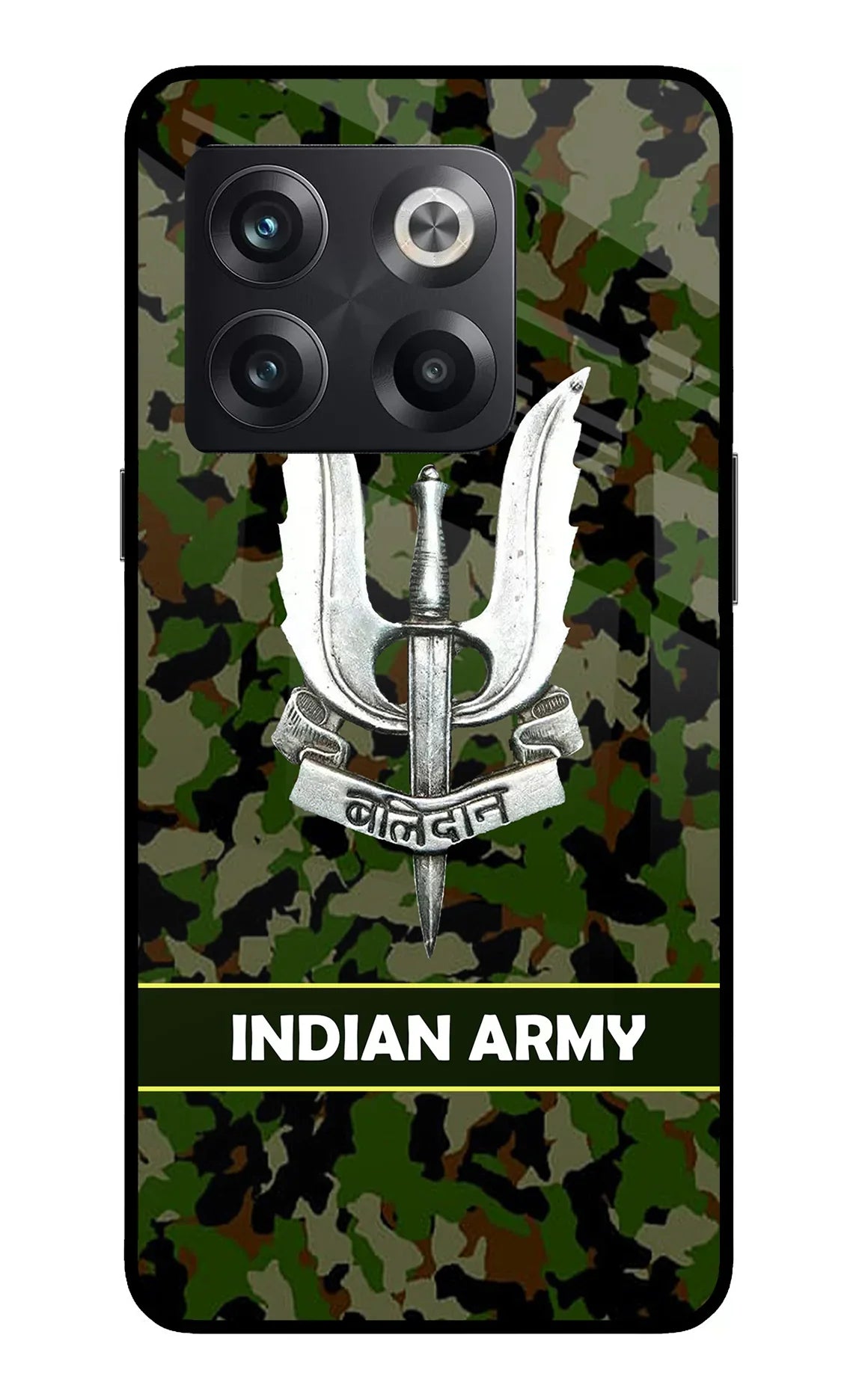 Balidan Indian Logo OnePlus 10T 5G Glass Case - Balidan Indian Logo OnePlus 10T 5G Glass Case Balidan Indian Logo OnePlus 10T 5G Glass Case