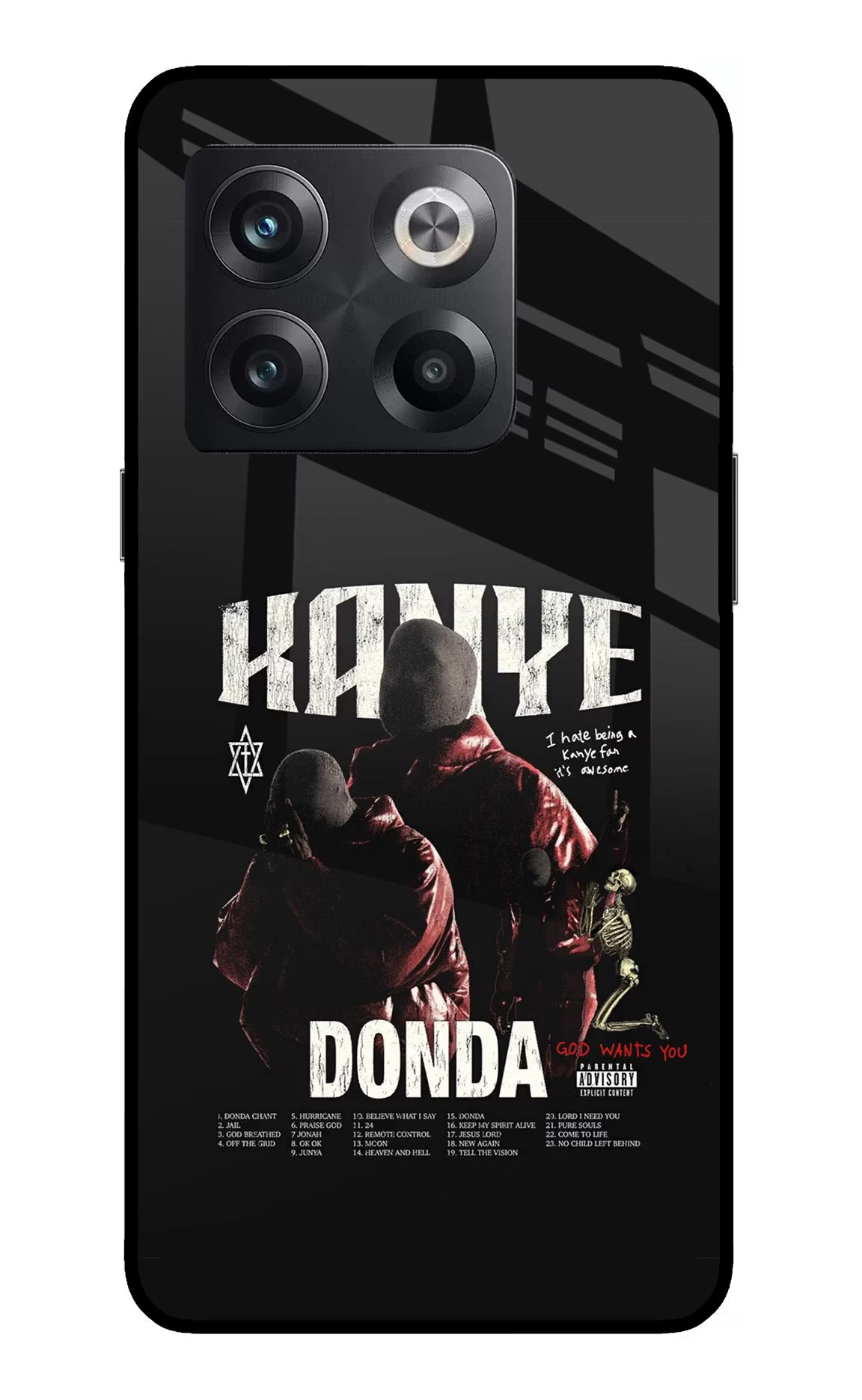 Donda Kanye West OnePlus 10T 5G Glass Case - Donda Kanye West OnePlus 10T 5G Glass Case Donda Kanye West OnePlus 10T 5G Glass Case
