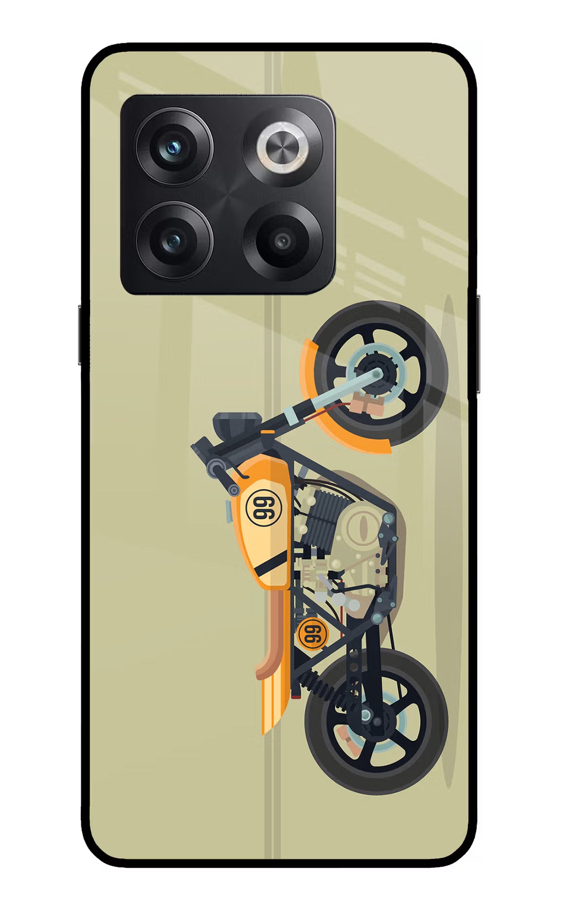 Vertical Speedster OnePlus 10T 5G Glass Case - Vertical Speedster OnePlus 10T 5G Glass Case Vertical Speedster OnePlus 10T 5G Glass Case