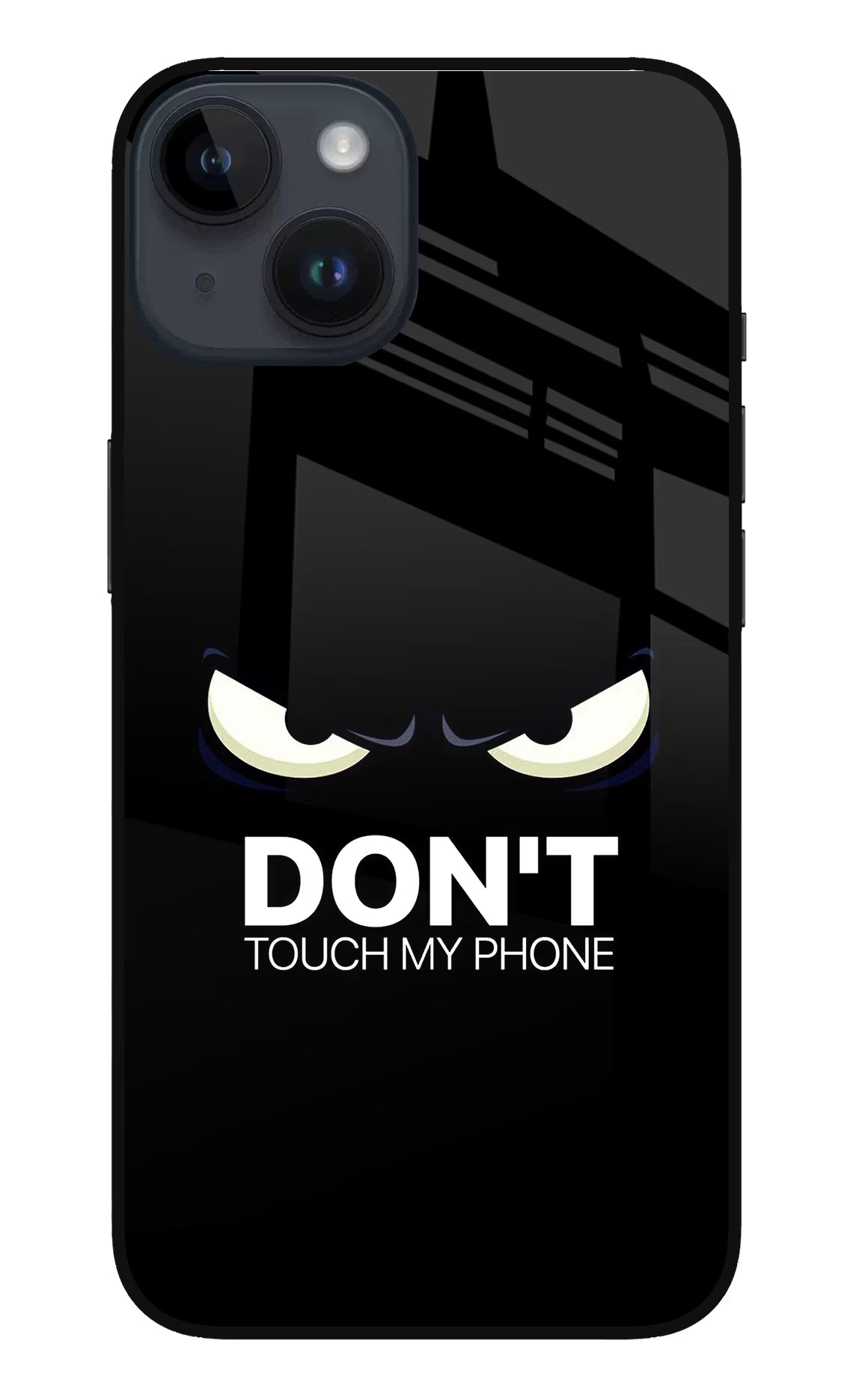 Don'T Touch My Phone iPhone 14 Glass Case - Don'T Touch My Phone iPhone 14 Glass Case Don'T Touch My Phone iPhone 14 Glass Case