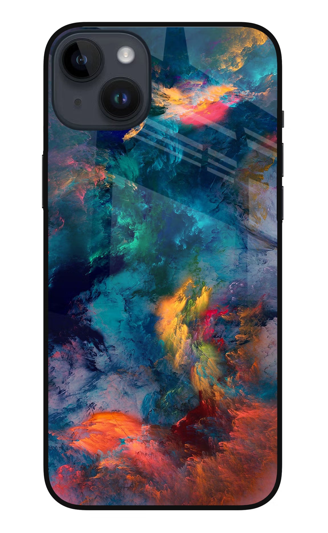 Artwork Paint iPhone 14 Plus Glass Case - Artwork Paint iPhone 14 Plus Glass Case Artwork Paint iPhone 14 Plus Glass Case