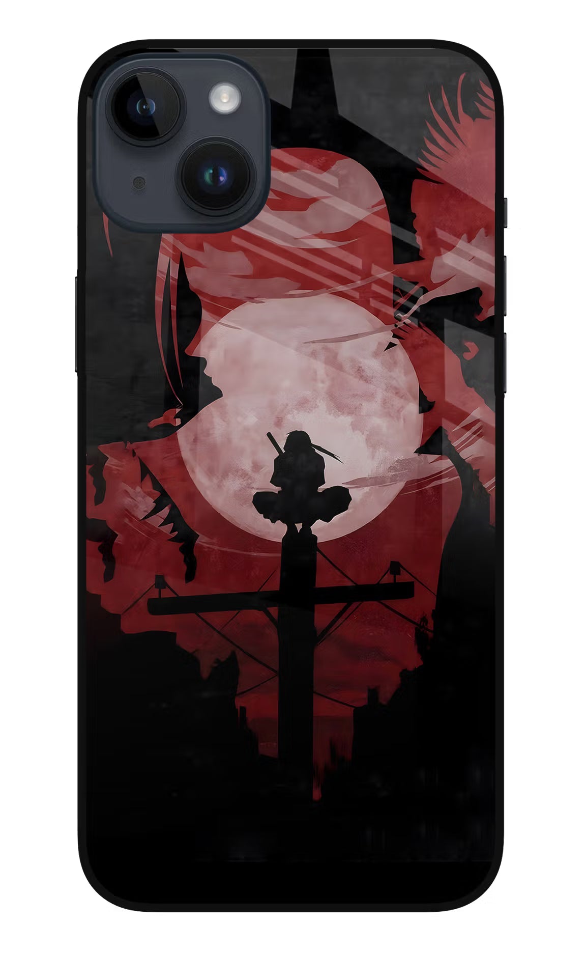 Naruto Anime iPhone 14 Plus Glass Case - Naruto Anime iPhone 14 Plus Glass Case Naruto Anime iPhone 14 Plus Glass Case