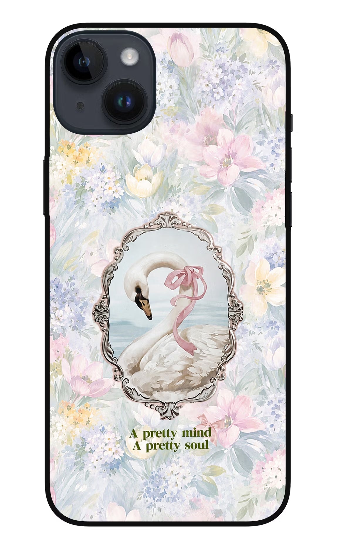 Pretty Mind Pretty Soul iPhone 14 Plus Glass Case - Pretty Mind Pretty Soul iPhone 14 Plus Glass Case Pretty Mind Pretty Soul iPhone 14 Plus Glass Case