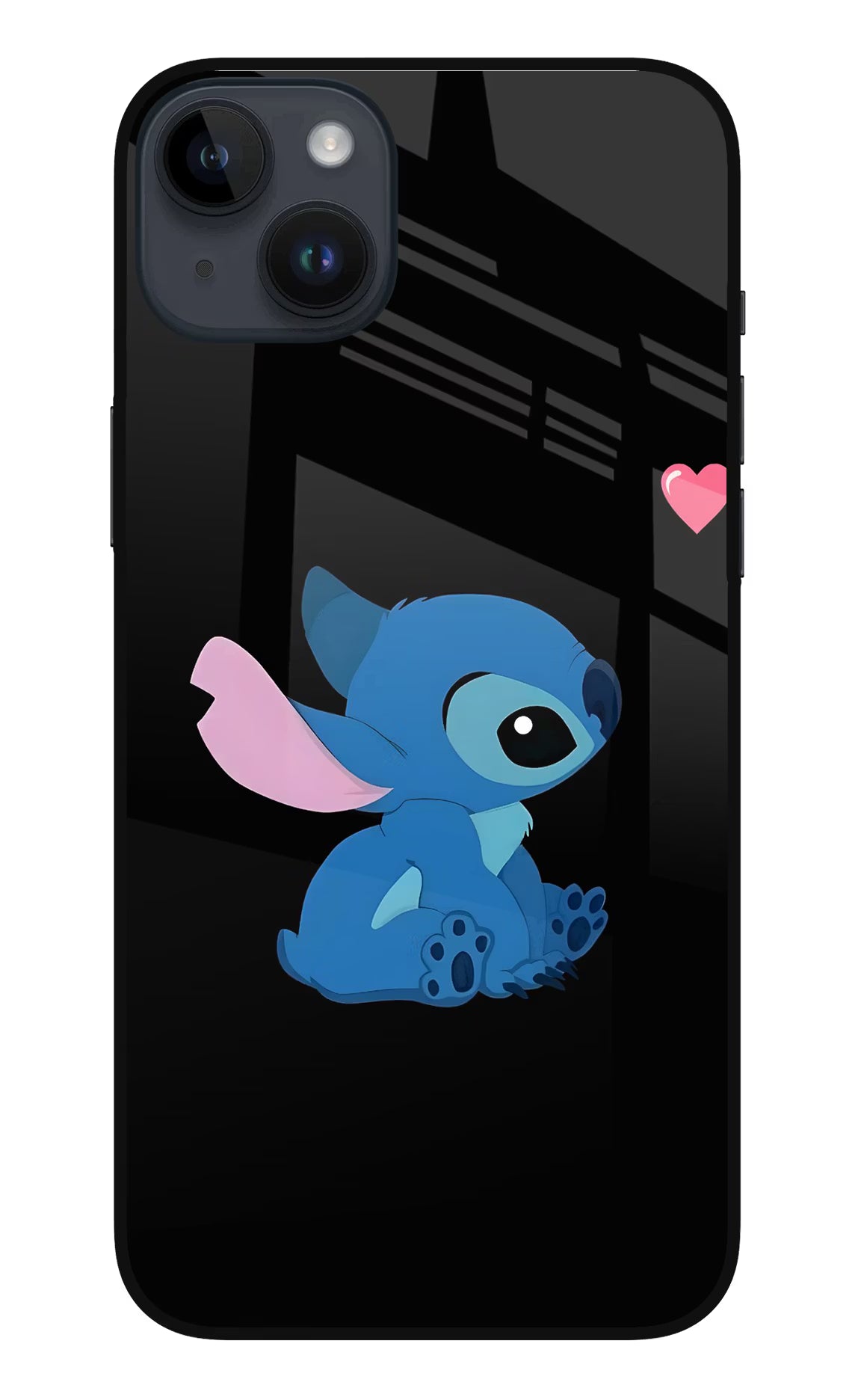Stitch Crush iPhone 14 Plus Glass Case - Stitch Crush iPhone 14 Plus Glass Case Stitch Crush iPhone 14 Plus Glass Case