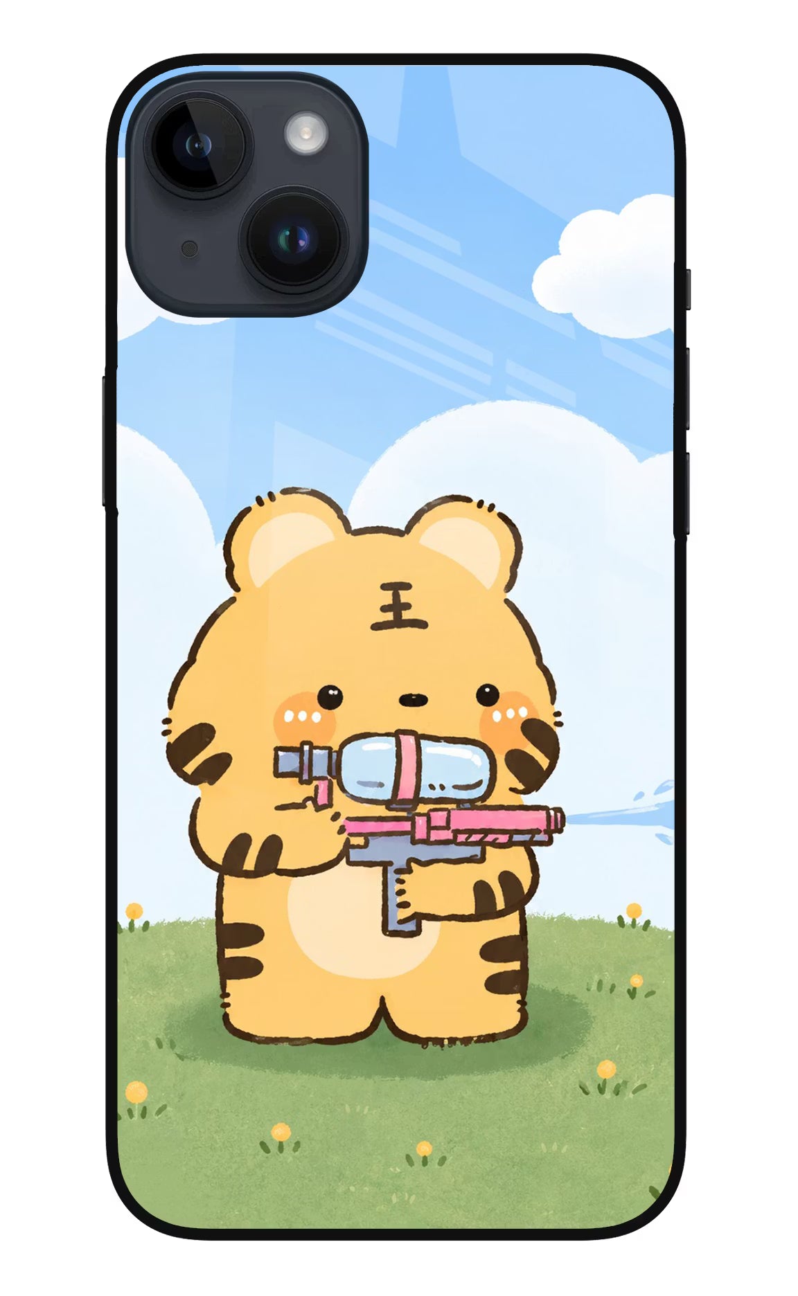 Tiger Treat iPhone 14 Plus Glass Case - Tiger Treat iPhone 14 Plus Glass Case Tiger Treat iPhone 14 Plus Glass Case