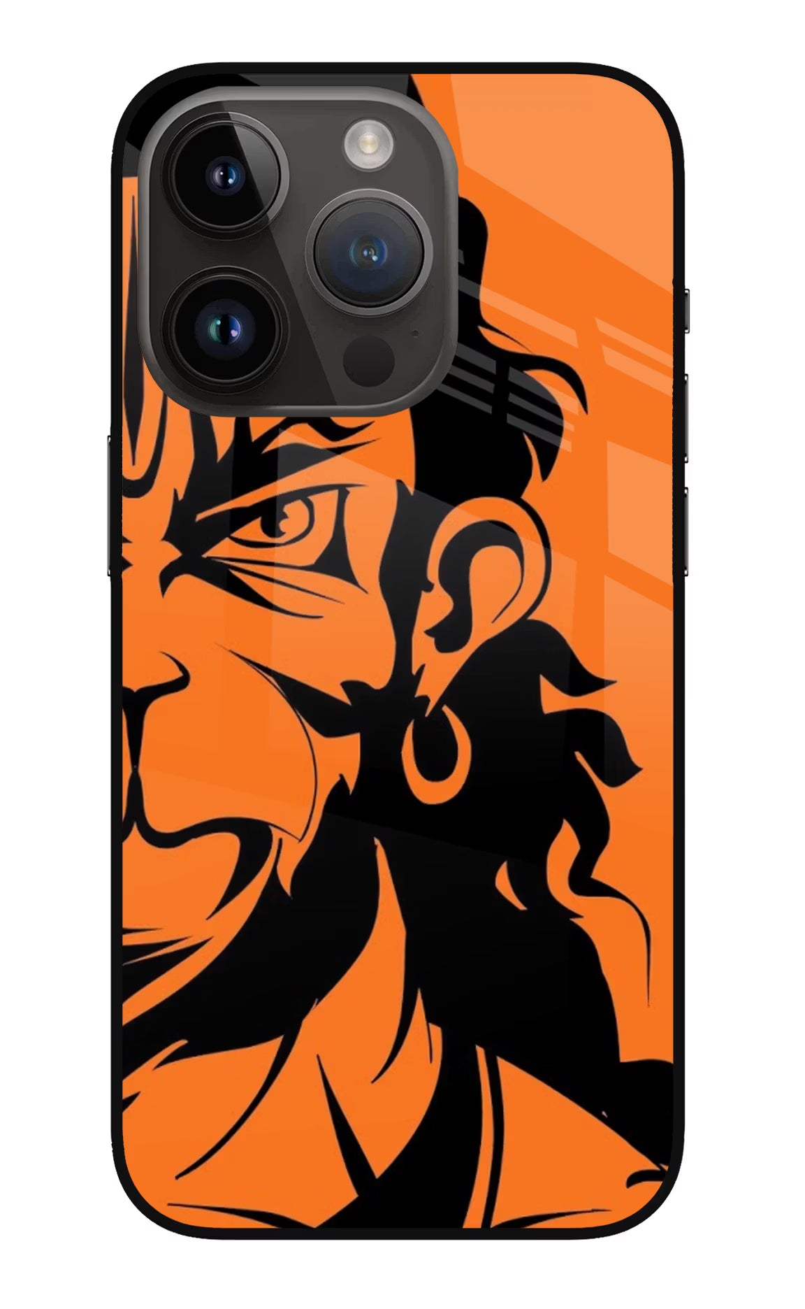 Hanuman iPhone 14 Pro Glass Case - Hanuman iPhone 14 Pro Glass Case Hanuman iPhone 14 Pro Glass Case