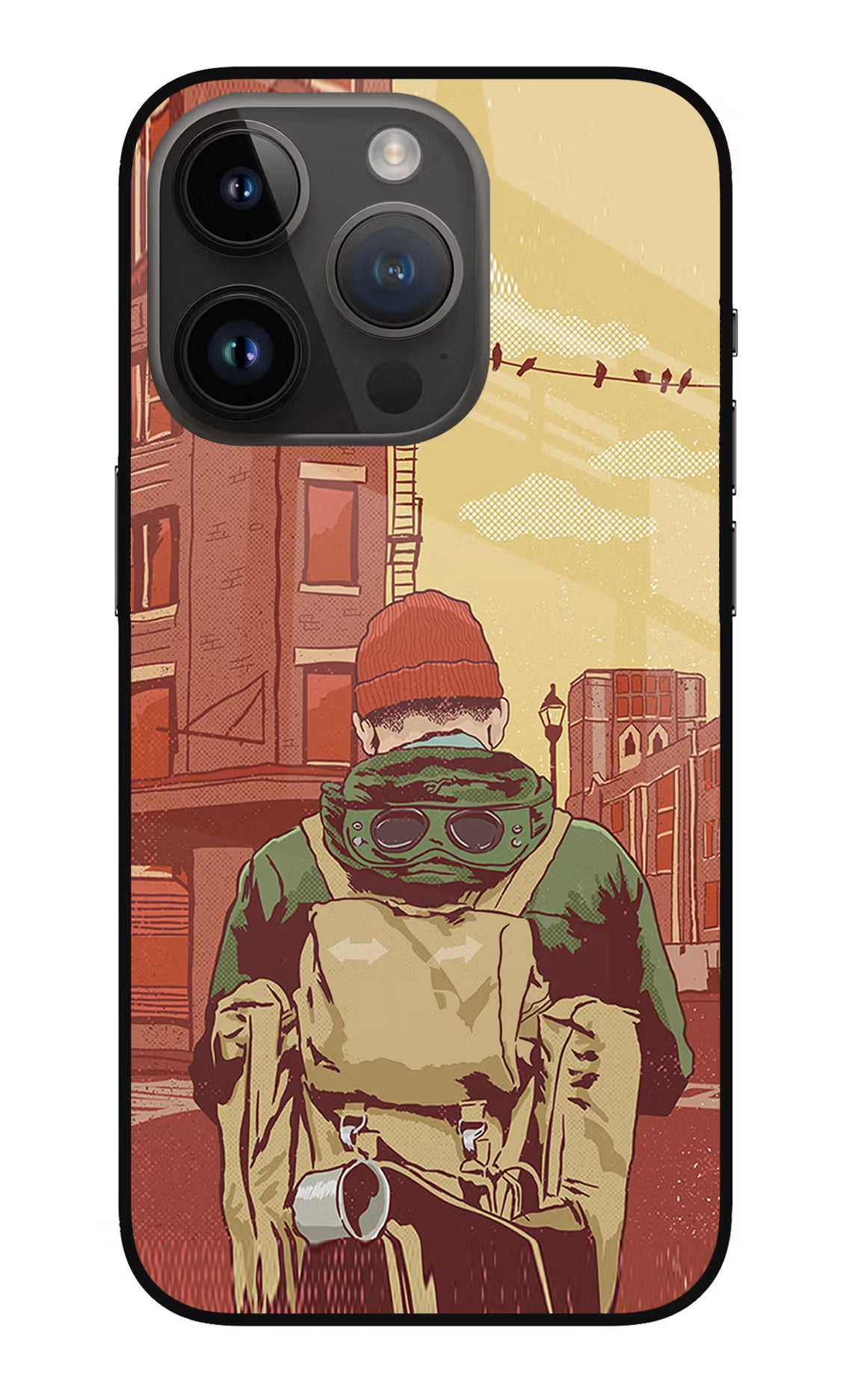 Adventurous iPhone 14 Pro Glass Case - Adventurous iPhone 14 Pro Glass Case Adventurous iPhone 14 Pro Glass Case