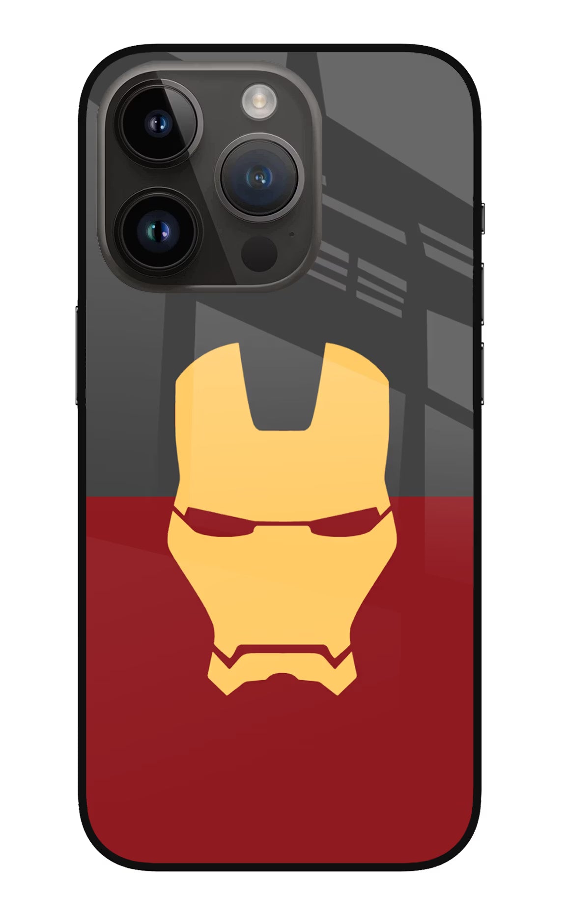 Ironman iPhone 14 Pro Glass Case - Ironman iPhone 14 Pro Glass Case Ironman iPhone 14 Pro Glass Case