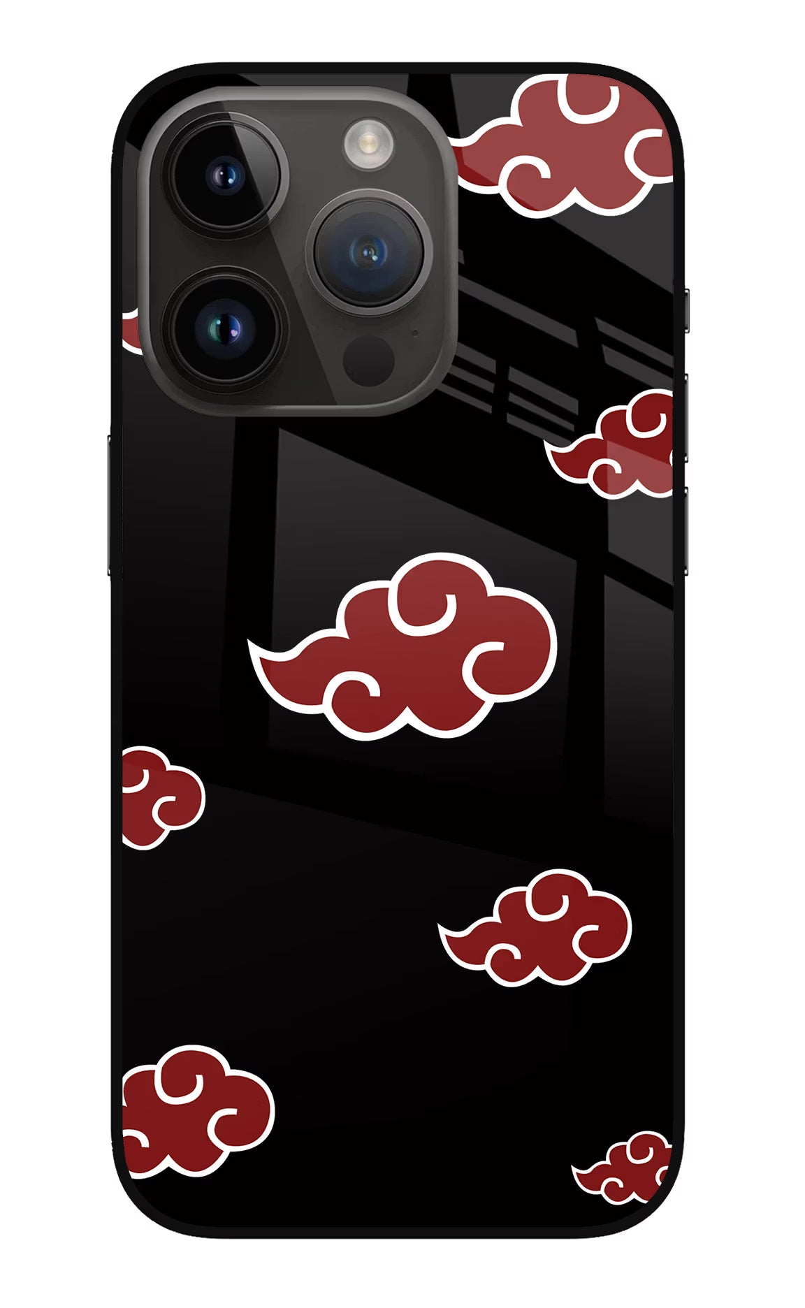 Akatsuki iPhone 14 Pro Glass Case - Akatsuki iPhone 14 Pro Glass Case Akatsuki iPhone 14 Pro Glass Case