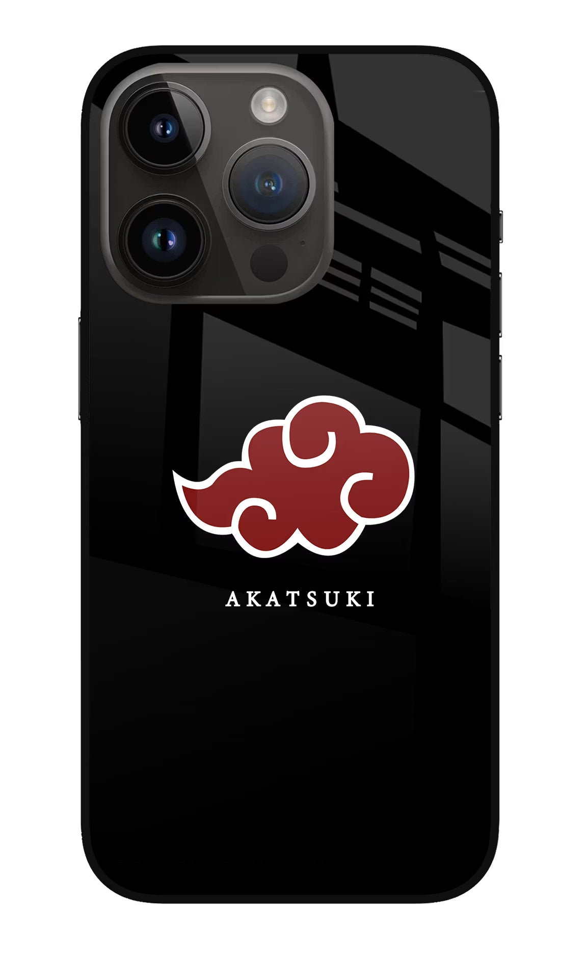 Akatsuki iPhone 14 Pro Glass Case - Akatsuki iPhone 14 Pro Glass Case Akatsuki iPhone 14 Pro Glass Case