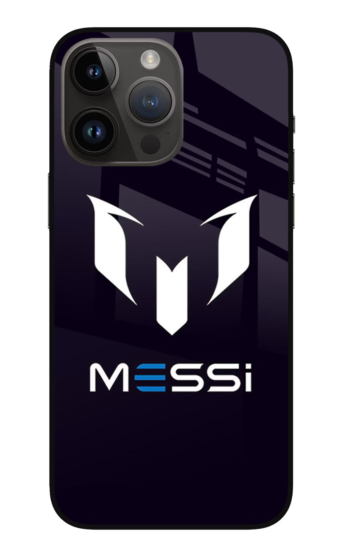 Messi Logo iPhone 14 Pro Max Glass Case - Messi Logo iPhone 14 Pro Max Glass Case Messi Logo iPhone 14 Pro Max Glass Case