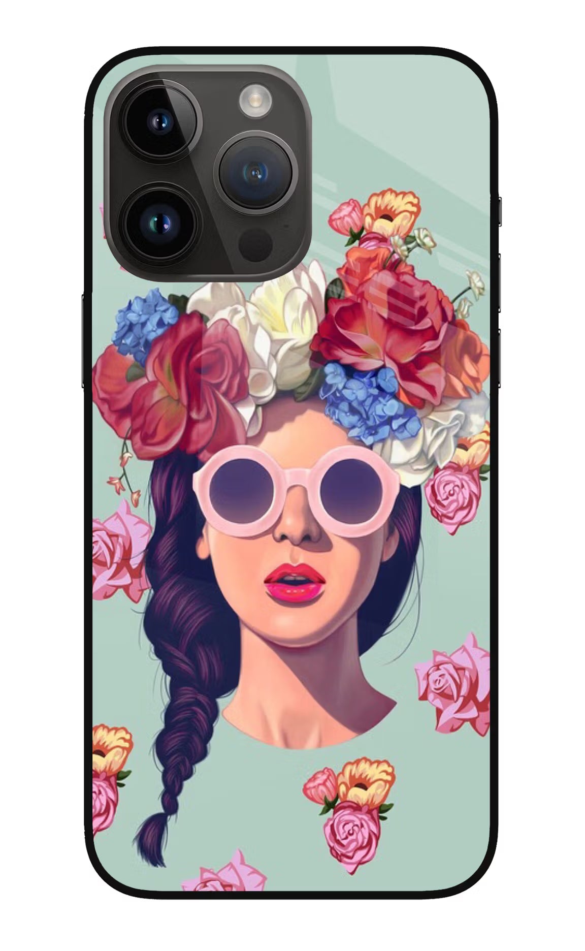 Pretty Girl iPhone 14 Pro Max Glass Case - Pretty Girl iPhone 14 Pro Max Glass Case Pretty Girl iPhone 14 Pro Max Glass Case