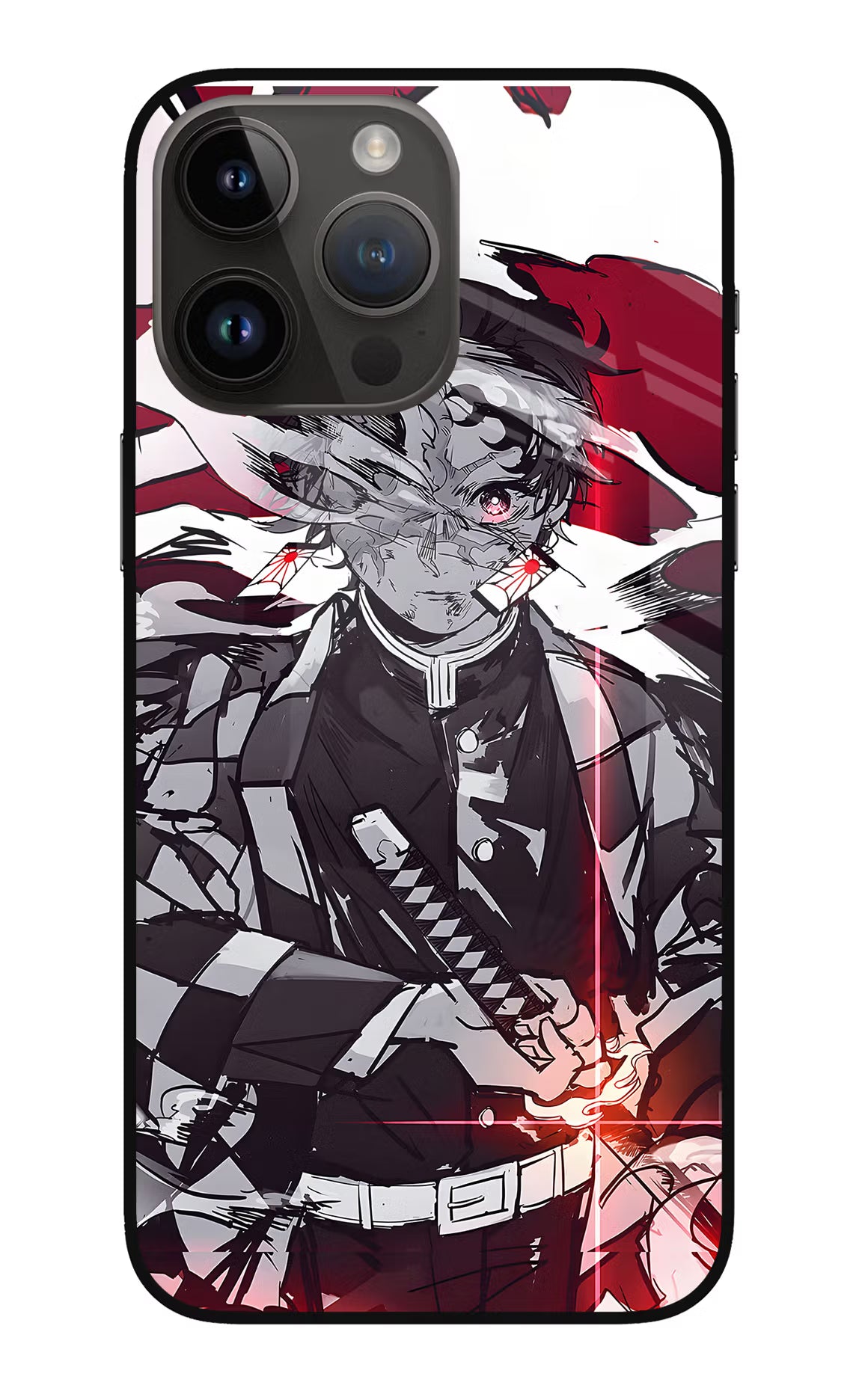 Demon Slayer iPhone 14 Pro Max Glass Case - Demon Slayer iPhone 14 Pro Max Glass Case Demon Slayer iPhone 14 Pro Max Glass Case