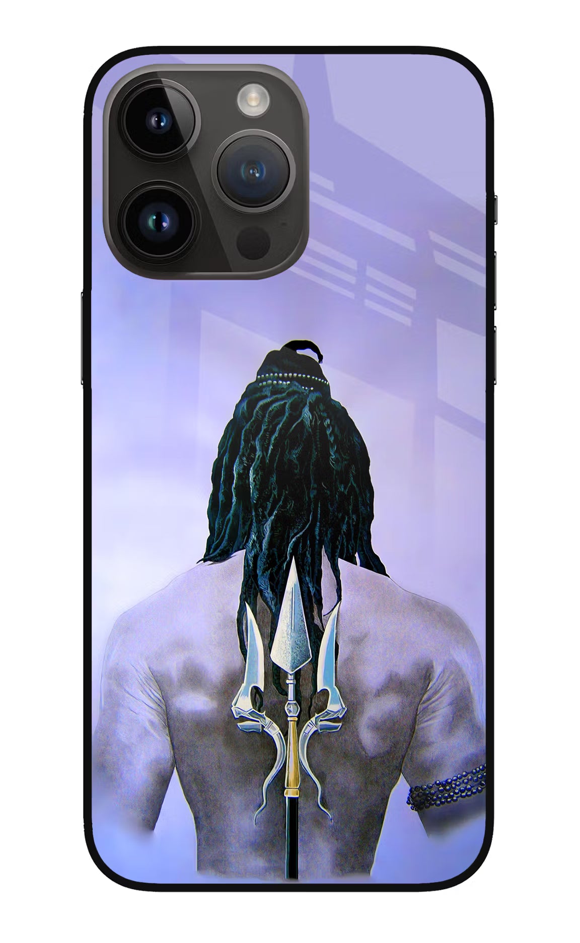 Shiva iPhone 14 Pro Max Glass Case - Shiva iPhone 14 Pro Max Glass Case Shiva iPhone 14 Pro Max Glass Case