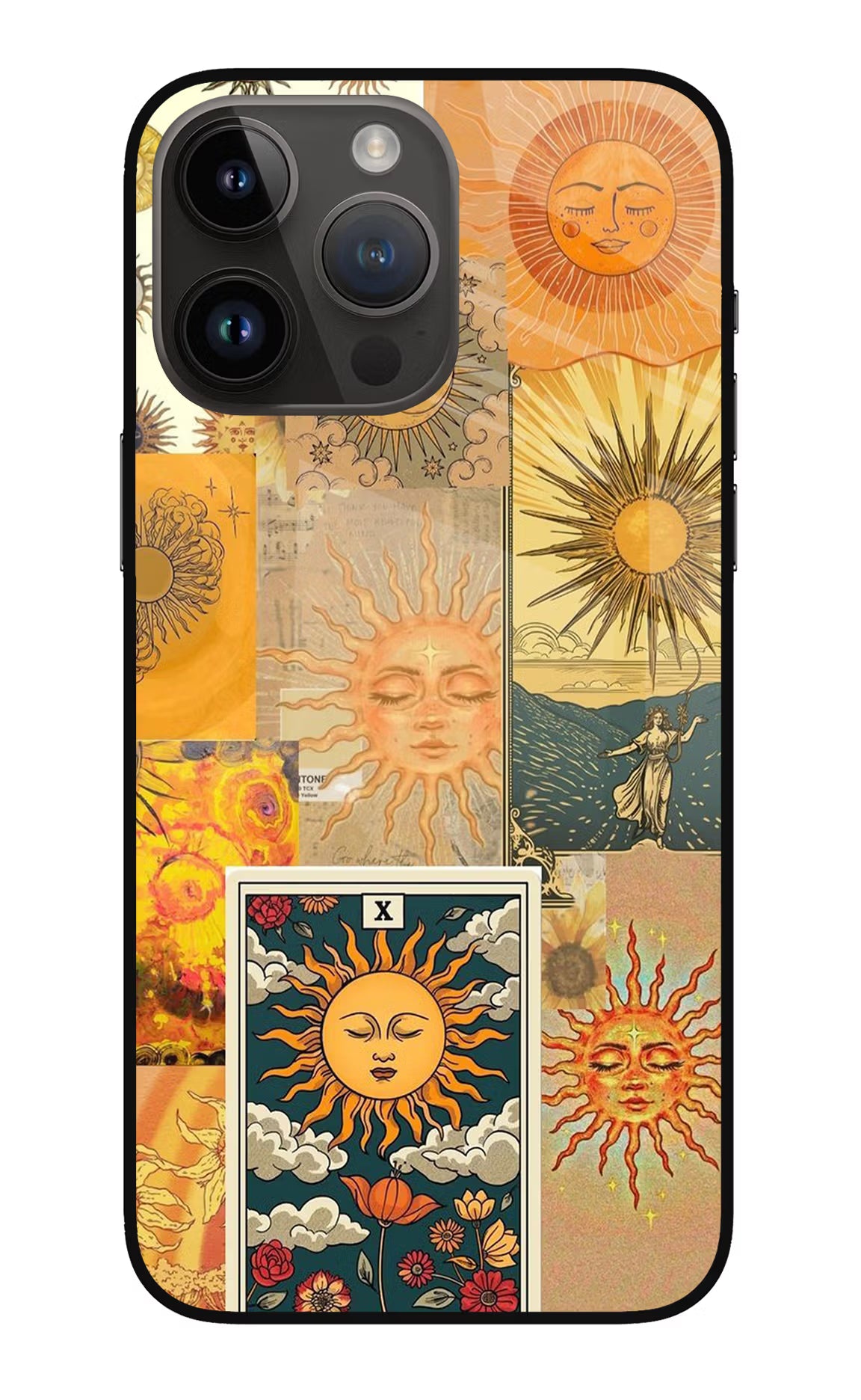 Sun iPhone 14 Pro Max Glass Case - Sun iPhone 14 Pro Max Glass Case Sun iPhone 14 Pro Max Glass Case