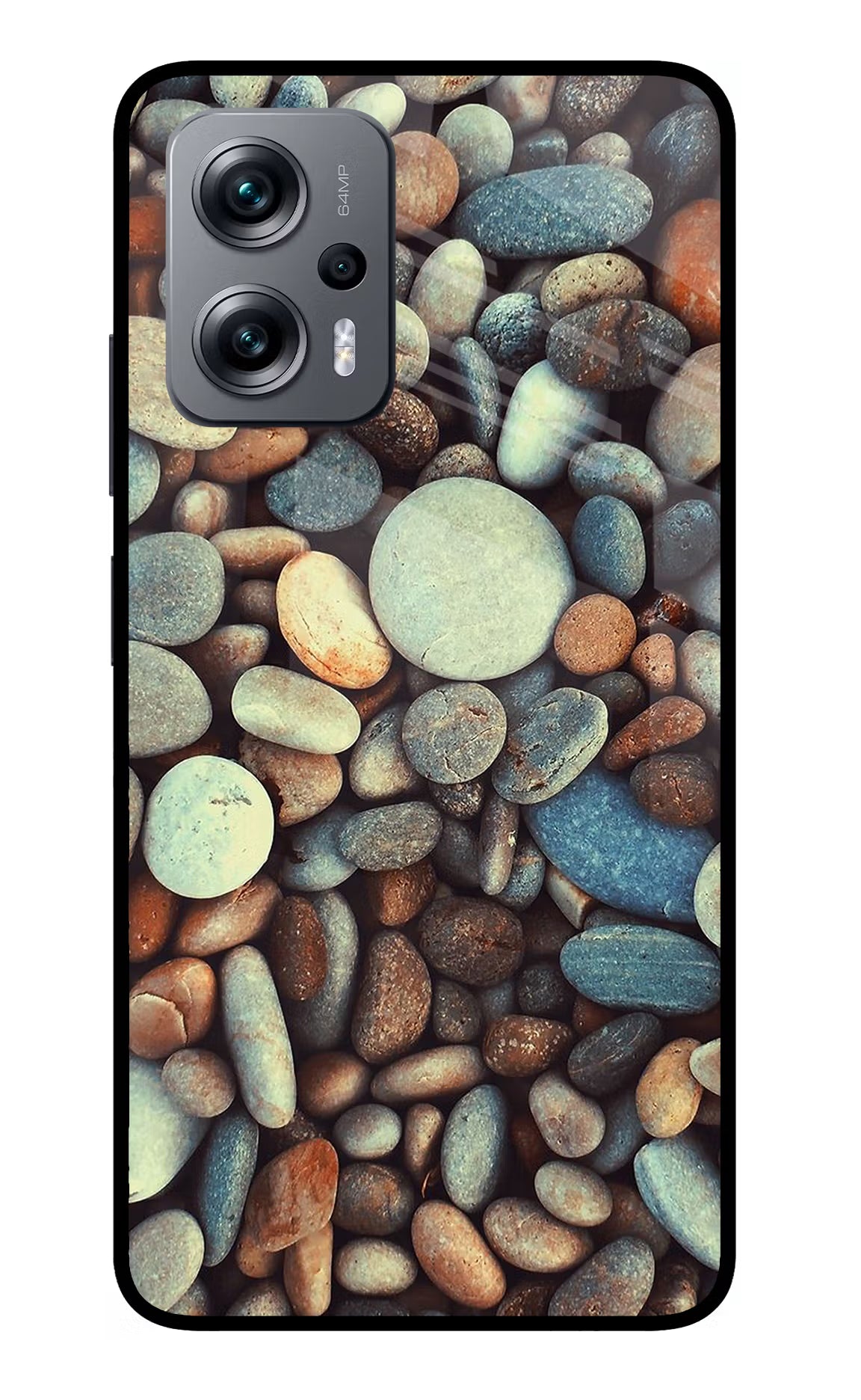 Pebble Redmi K50i Glass Case - Pebble Redmi K50i Glass Case Pebble Redmi K50i Glass Case