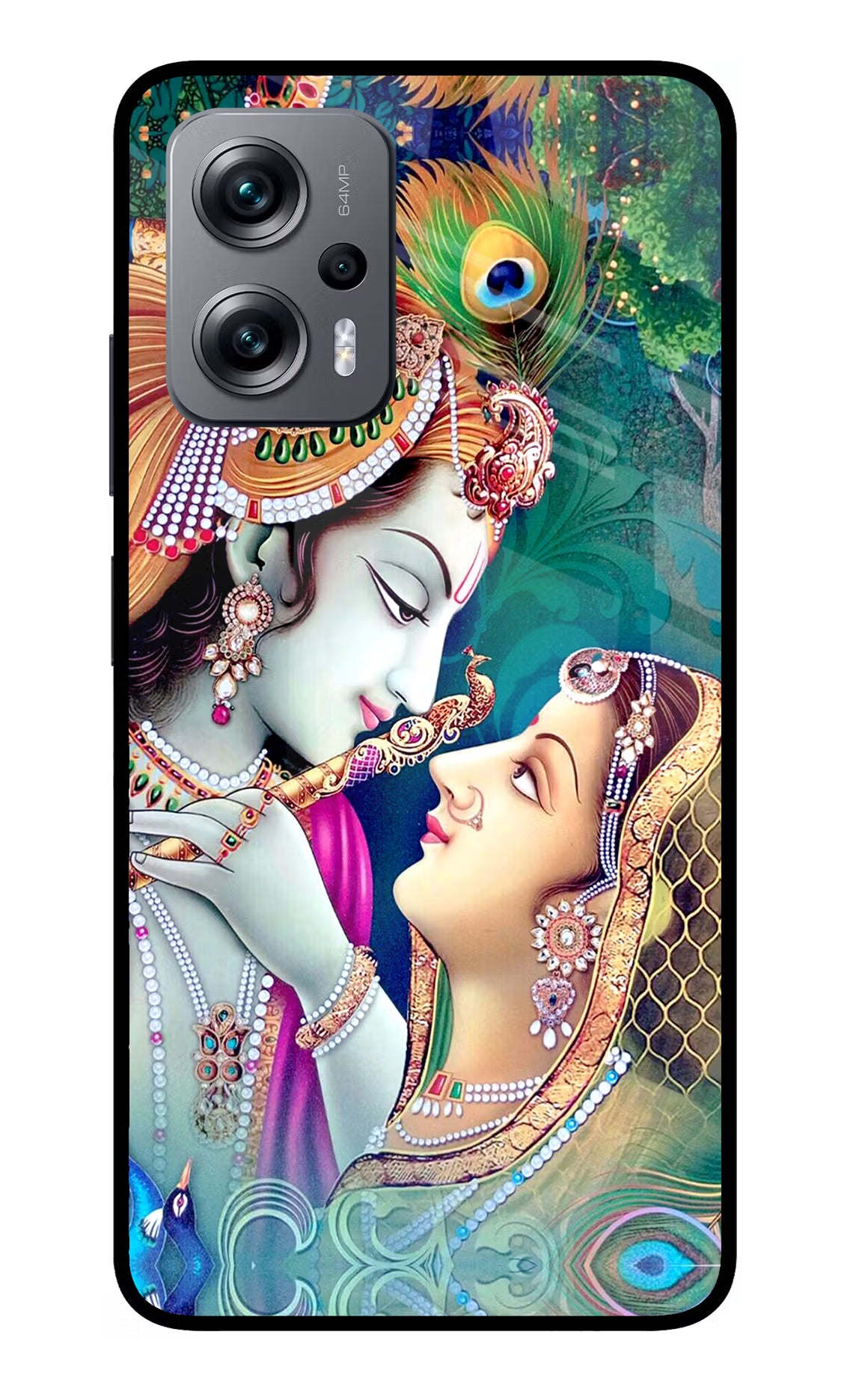 Lord Radha Krishna Redmi K50i Glass Case - Lord Radha Krishna Redmi K50i Glass Case Lord Radha Krishna Redmi K50i Glass Case