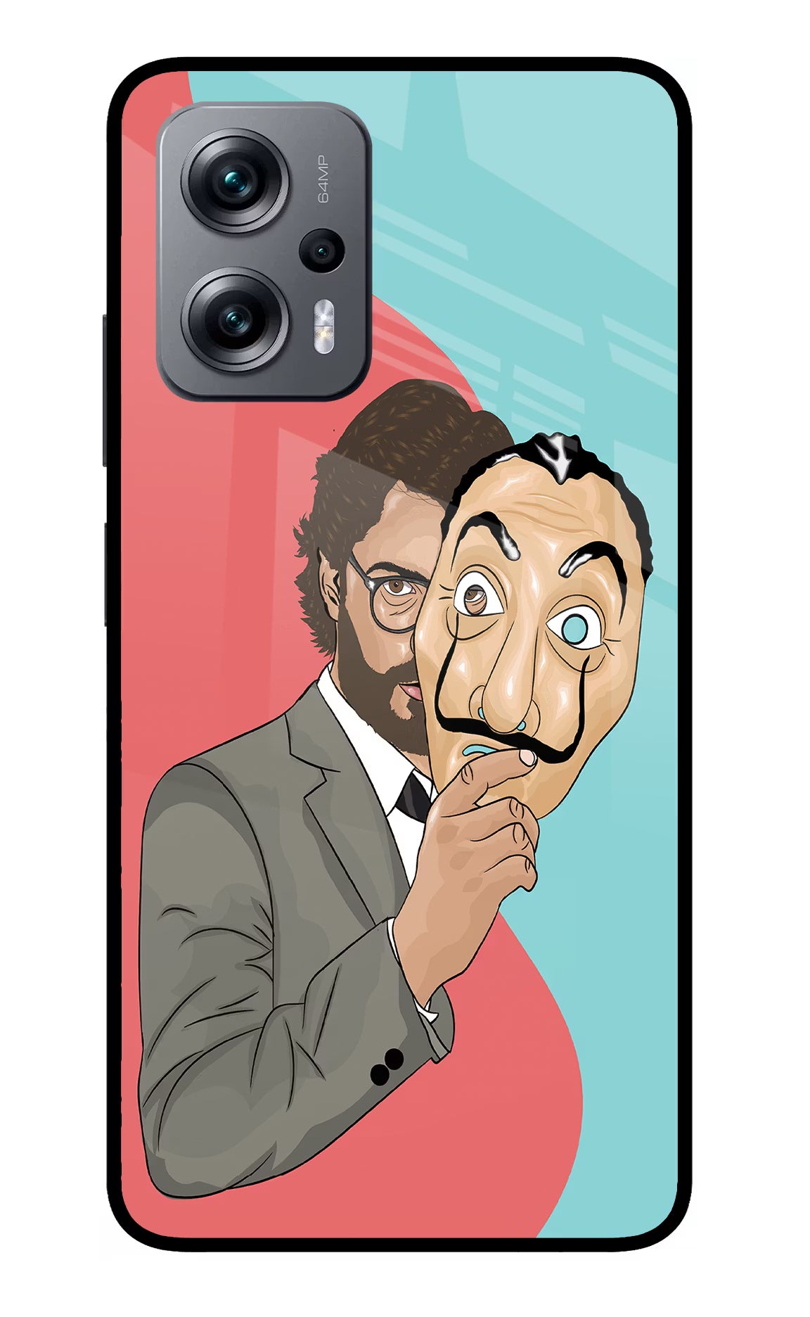 Professor Redmi K50i Glass Case - Professor Redmi K50i Glass Case Professor Redmi K50i Glass Case