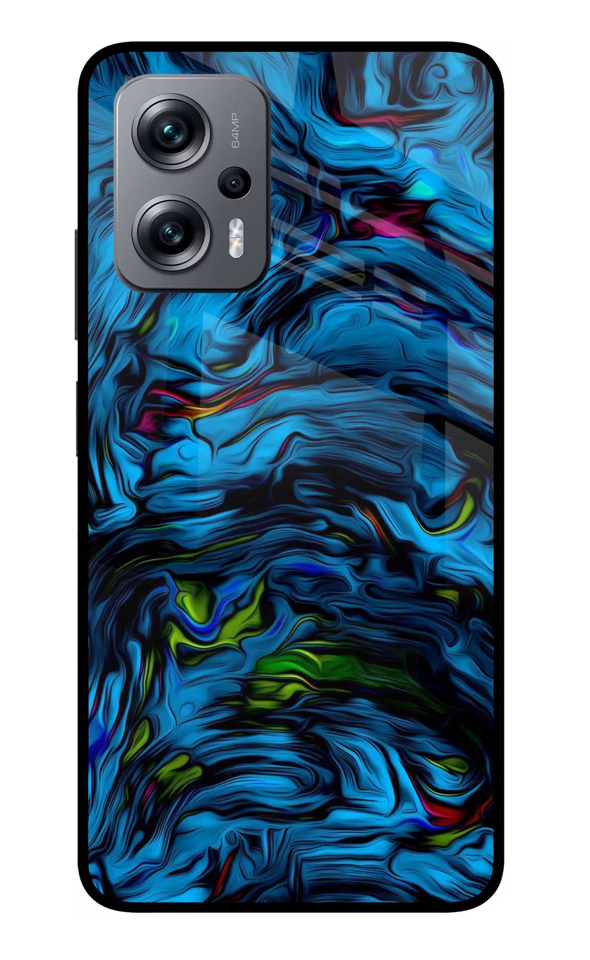 Dark Blue Abstract Redmi K50i Glass Case - Dark Blue Abstract Redmi K50i Glass Case Dark Blue Abstract Redmi K50i Glass Case