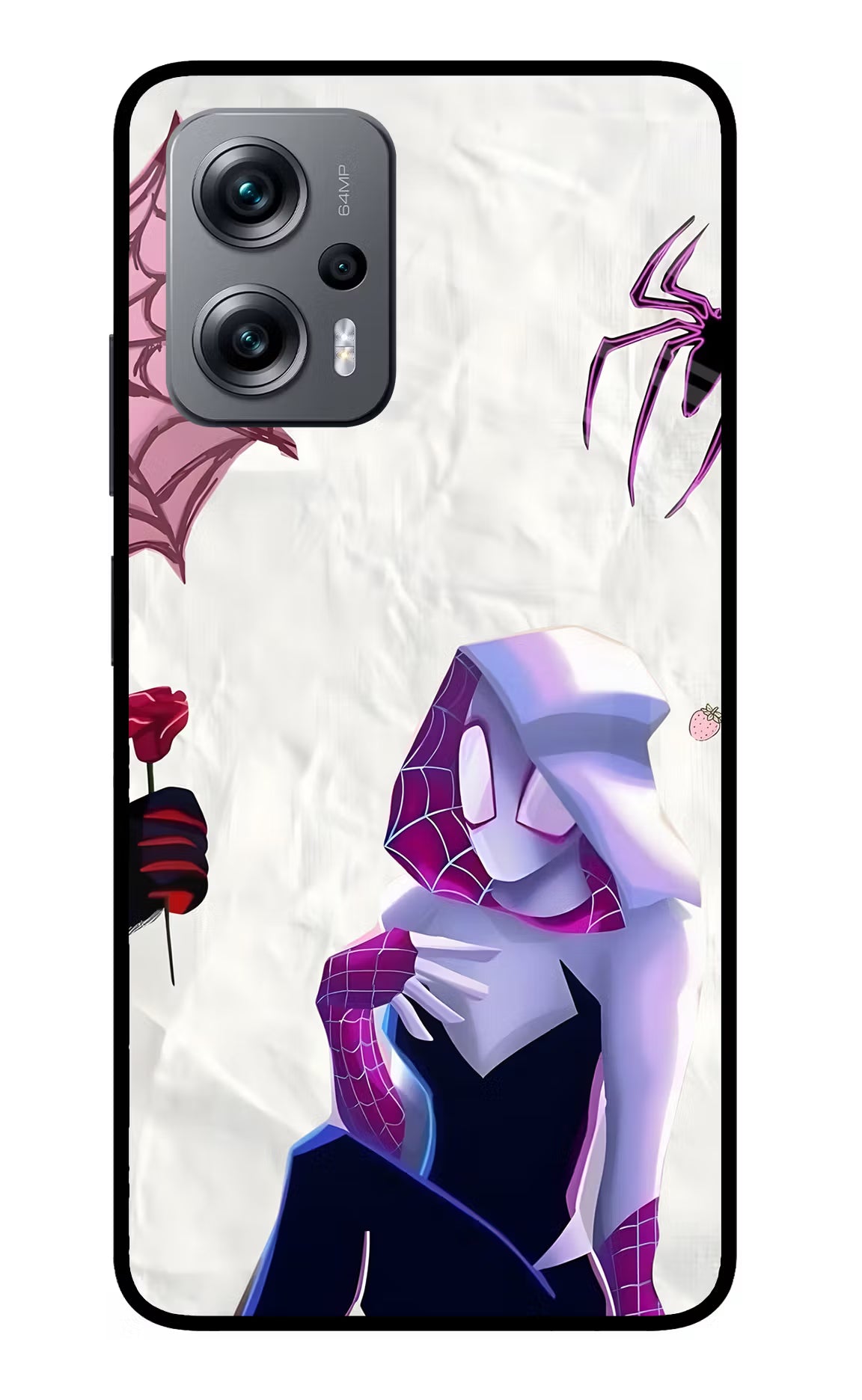 Gwen Verse Redmi K50i Glass Case - Gwen Verse Redmi K50i Glass Case Gwen Verse Redmi K50i Glass Case