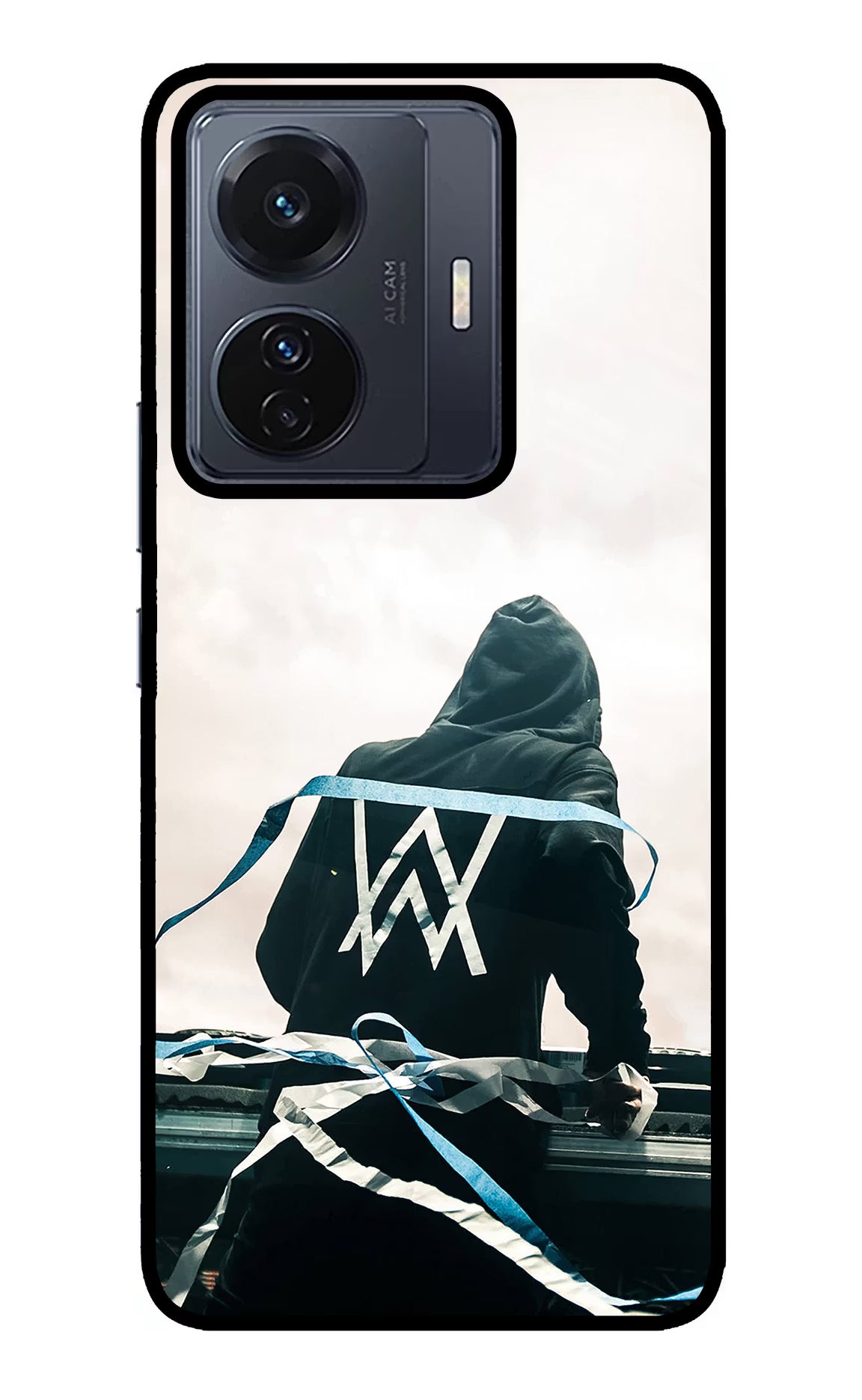 Alan Walker Vivo T1 Pro 5G Back Cover - Alan Walker Vivo T1 Pro 5G Glass Case Back Cover by Casekaro Alan Walker Vivo T1 Pro 5G Glass Case Back Cover by Casekaro