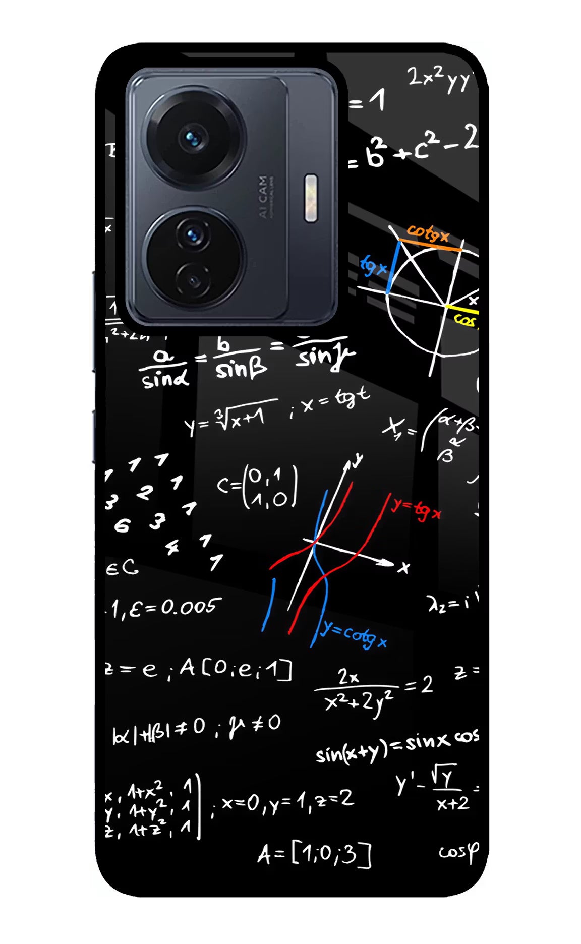 Mathematics Formula Vivo T1 Pro 5G Back Cover - Mathematics Formula Vivo T1 Pro 5G Glass Case Back Cover by Casekaro Mathematics Formula Vivo T1 Pro 5G Glass Case Back Cover by Casekaro