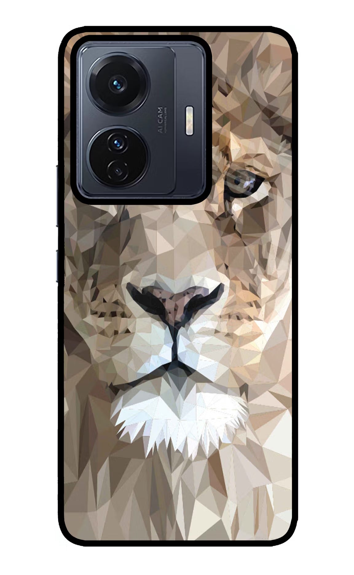 Lion Art Vivo T1 Pro 5G Glass Case - Lion Art Vivo T1 Pro 5G Glass Case Lion Art Vivo T1 Pro 5G Glass Case