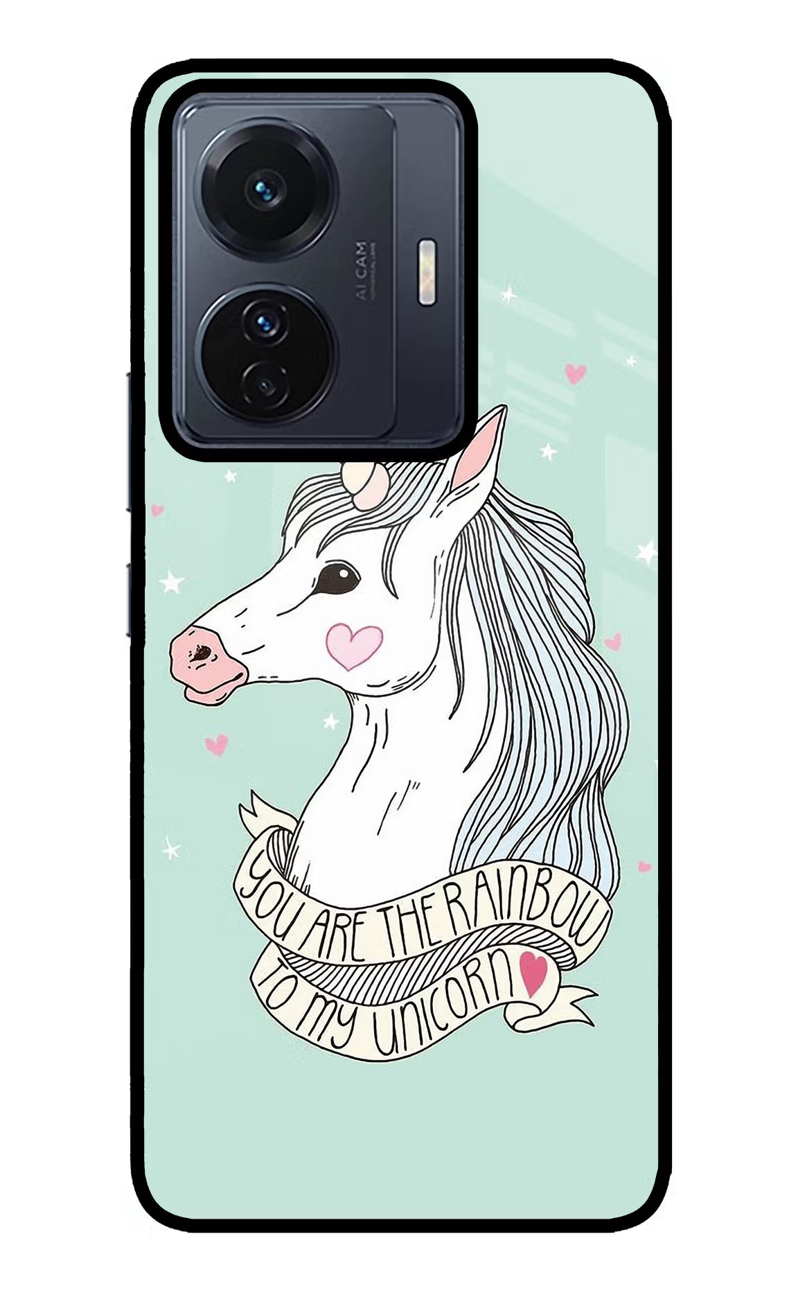 Unicorn Wallpaper Vivo T1 Pro 5G Glass Case - Unicorn Wallpaper Vivo T1 Pro 5G Glass Case Unicorn Wallpaper Vivo T1 Pro 5G Glass Case