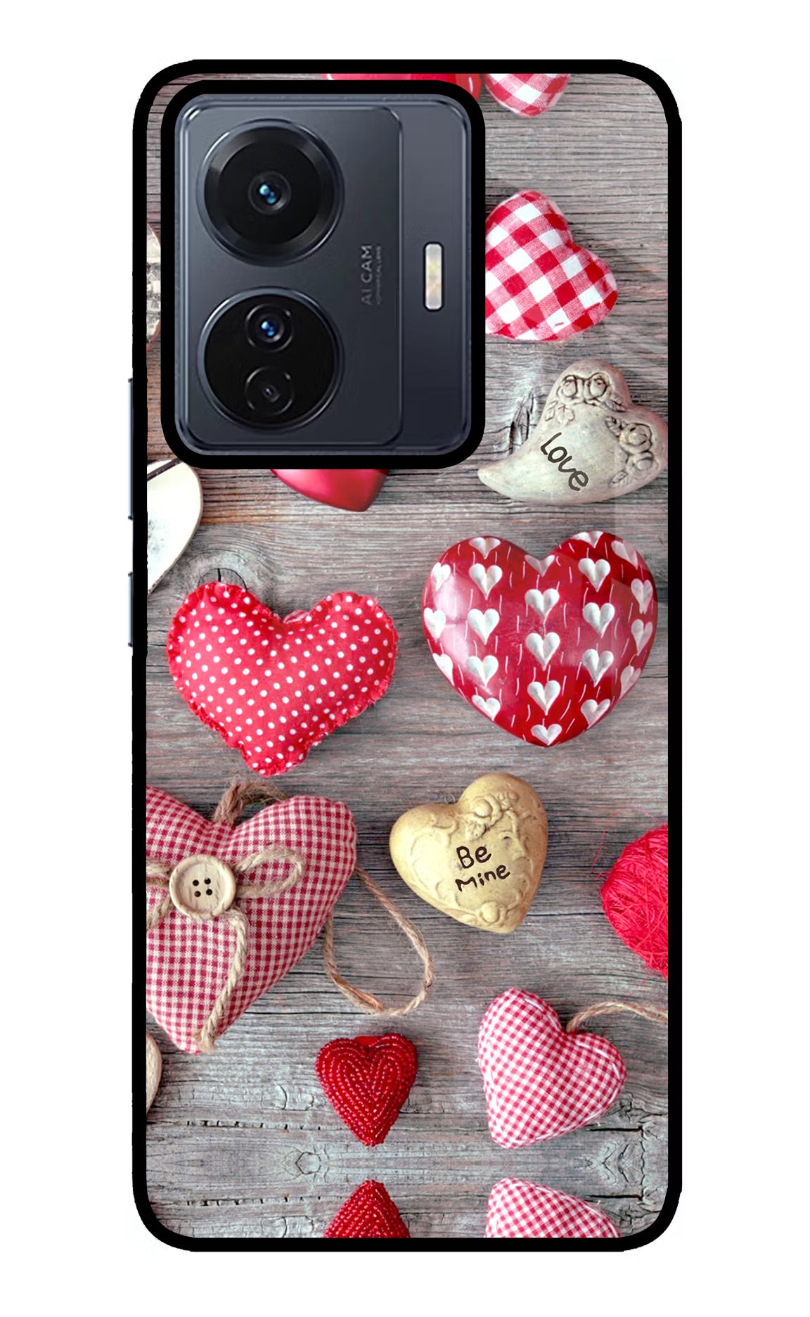 Love Wallpaper Vivo T1 Pro 5G Back Cover - Love Wallpaper Vivo T1 Pro 5G Glass Case Back Cover by Casekaro Love Wallpaper Vivo T1 Pro 5G Glass Case Back Cover by Casekaro