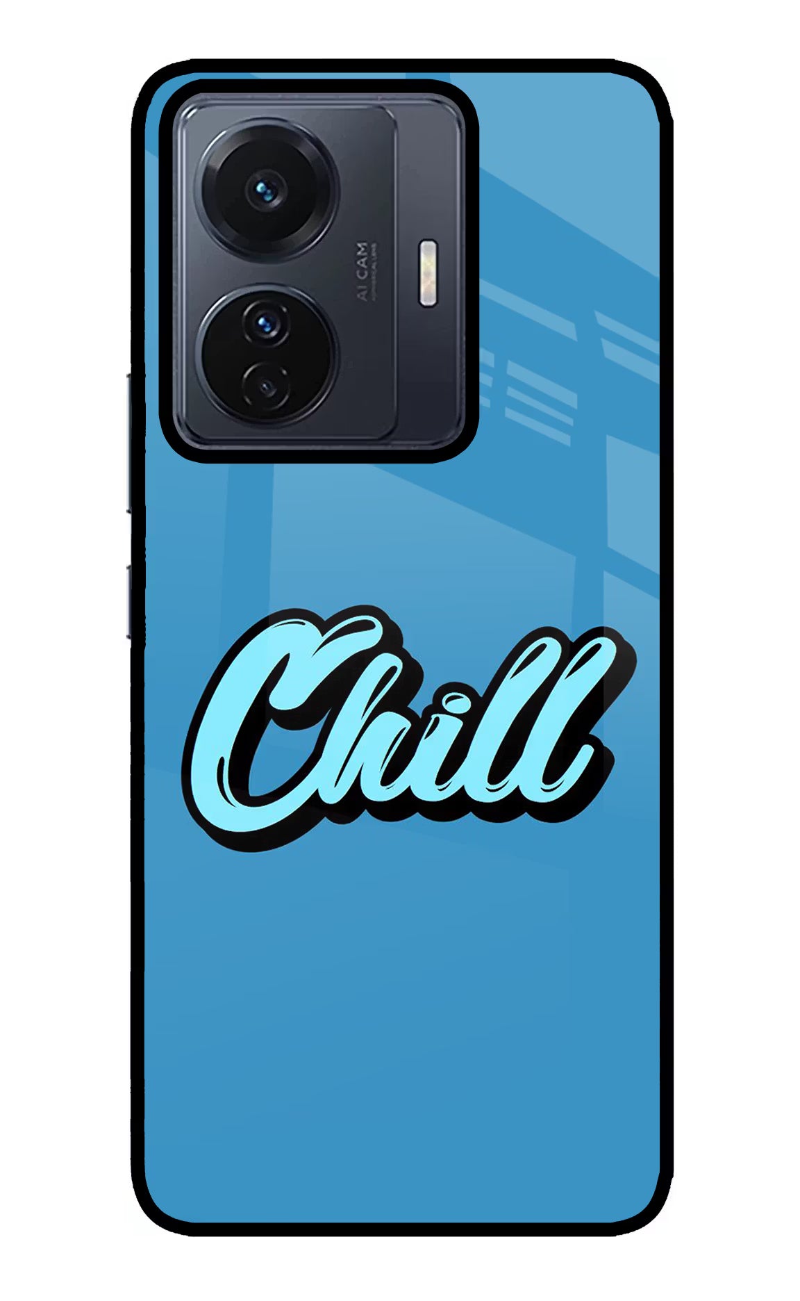 Chill Vivo T1 Pro 5G Back Cover - Chill Vivo T1 Pro 5G Glass Case Back Cover by Casekaro Chill Vivo T1 Pro 5G Glass Case Back Cover by Casekaro