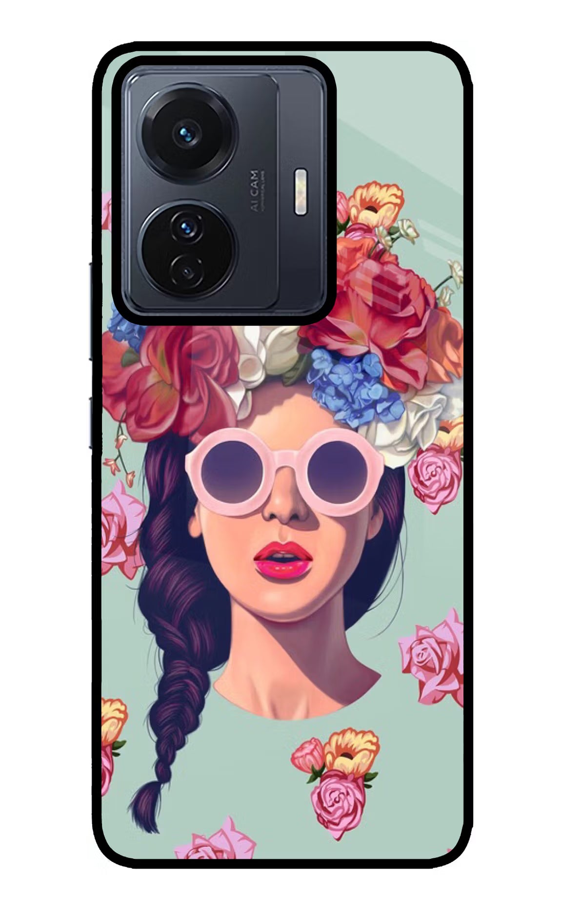 Pretty Girl Vivo T1 Pro 5G Glass Case - Pretty Girl Vivo T1 Pro 5G Glass Case Pretty Girl Vivo T1 Pro 5G Glass Case