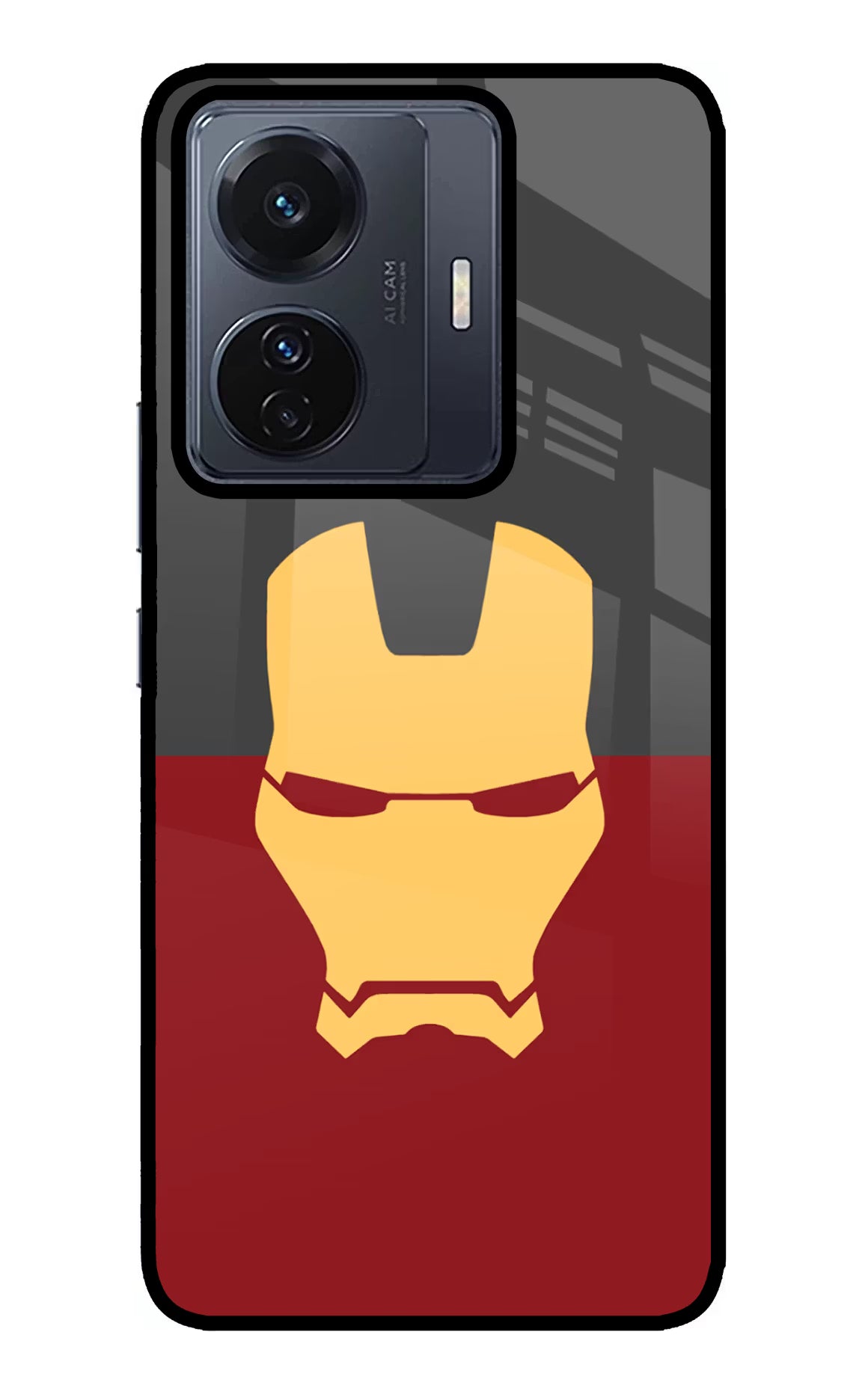 Ironman Vivo T1 Pro 5G Glass Case - Ironman Vivo T1 Pro 5G Glass Case Ironman Vivo T1 Pro 5G Glass Case