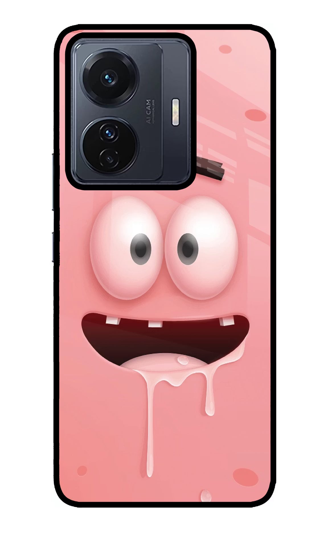Sponge 2 Vivo T1 Pro 5G Back Cover - Sponge 2 Vivo T1 Pro 5G Glass Case Back Cover by Casekaro Sponge 2 Vivo T1 Pro 5G Glass Case Back Cover by Casekaro