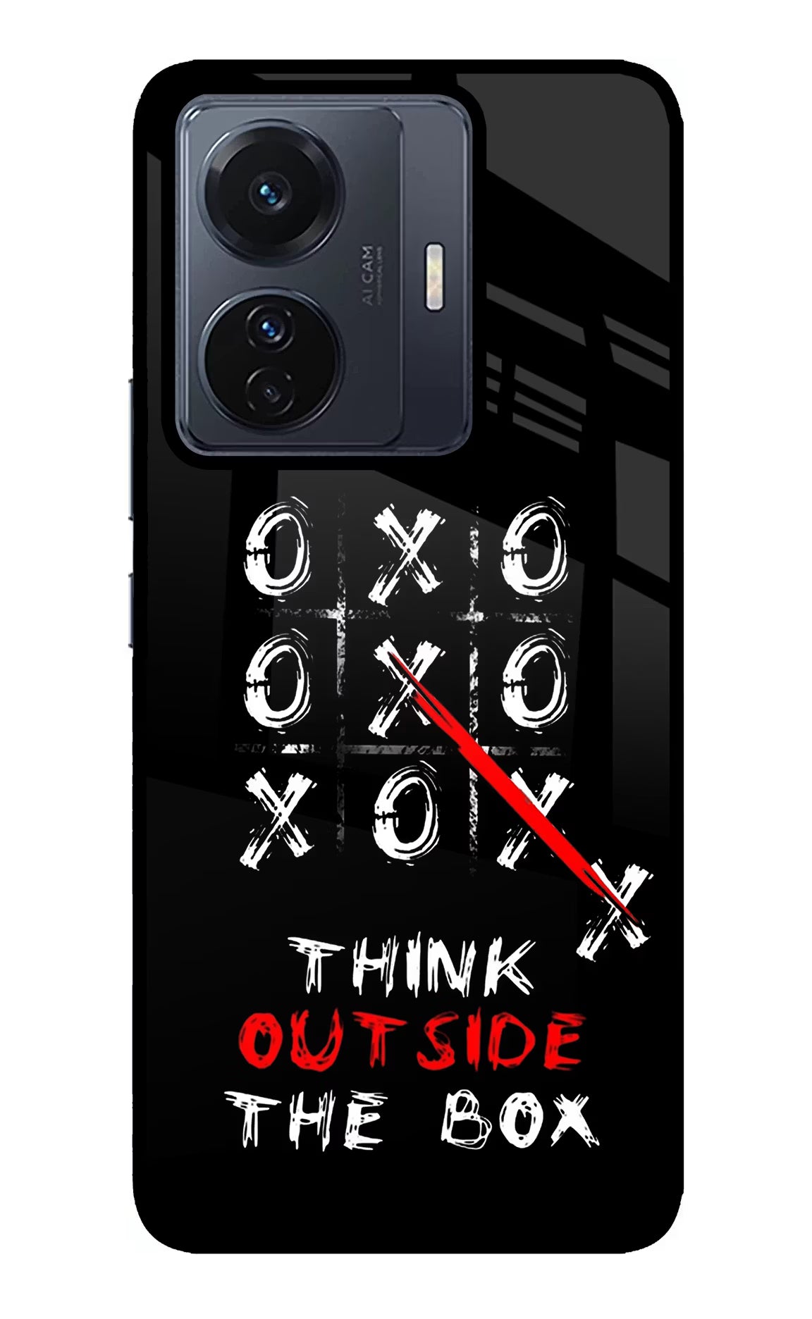 Think out of the BOX Vivo T1 Pro 5G Glass Case - Think out of the BOX Vivo T1 Pro 5G Glass Case Think out of the BOX Vivo T1 Pro 5G Glass Case