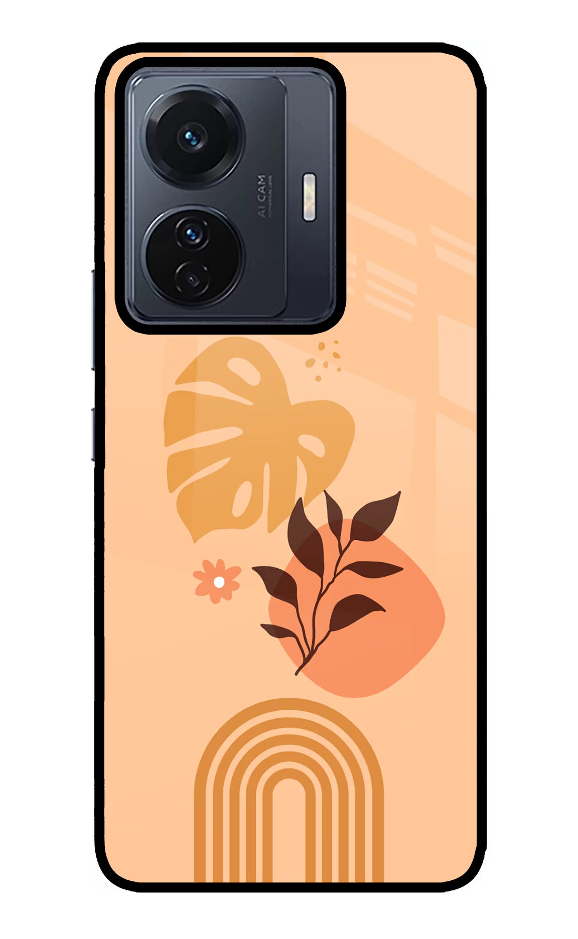 Bohemian Art Vivo T1 Pro 5G Back Cover - Bohemian Art Vivo T1 Pro 5G Glass Case Back Cover by Casekaro Bohemian Art Vivo T1 Pro 5G Glass Case Back Cover by Casekaro