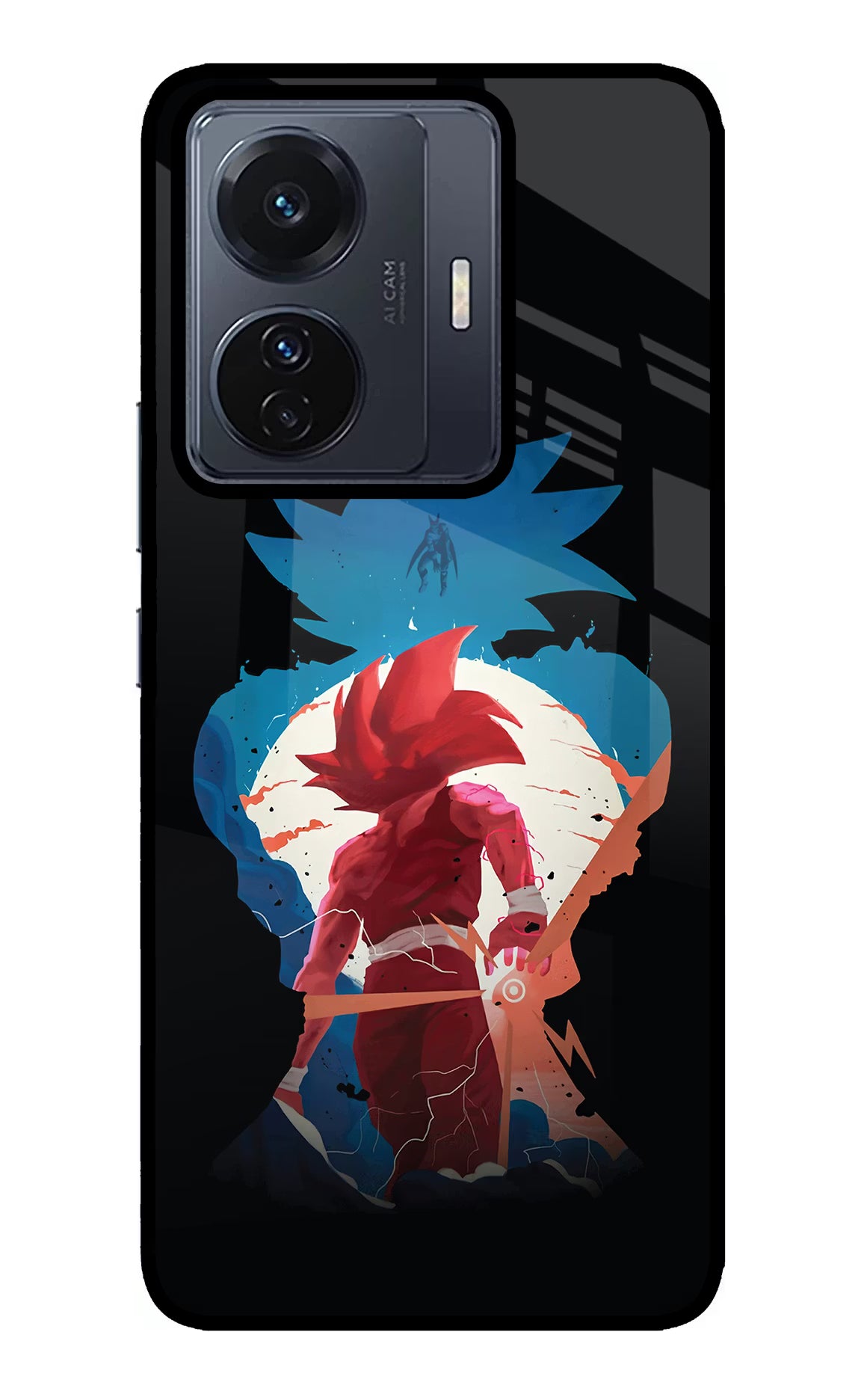 Goku Vivo T1 Pro 5G Glass Case - Goku Vivo T1 Pro 5G Glass Case Goku Vivo T1 Pro 5G Glass Case