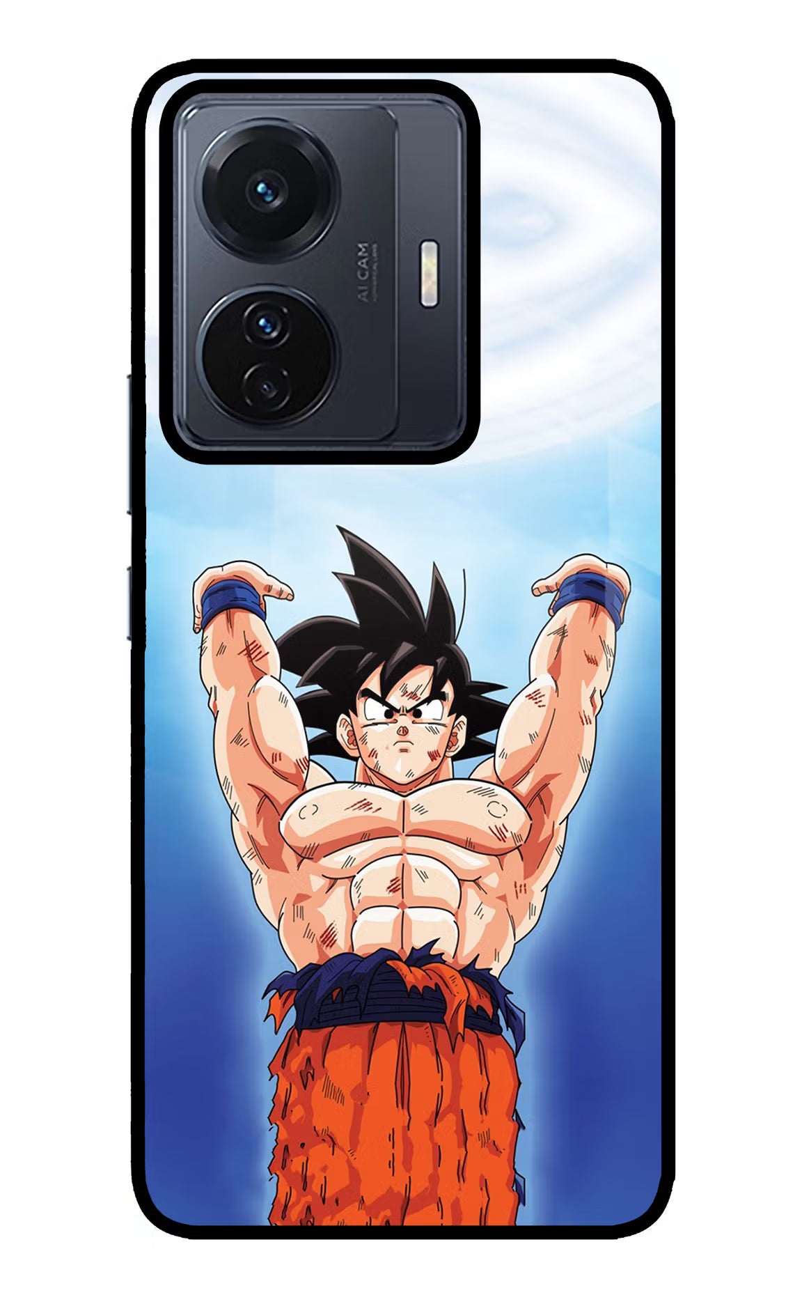 Goku Power Vivo T1 Pro 5G Glass Case - Goku Power Vivo T1 Pro 5G Glass Case Goku Power Vivo T1 Pro 5G Glass Case