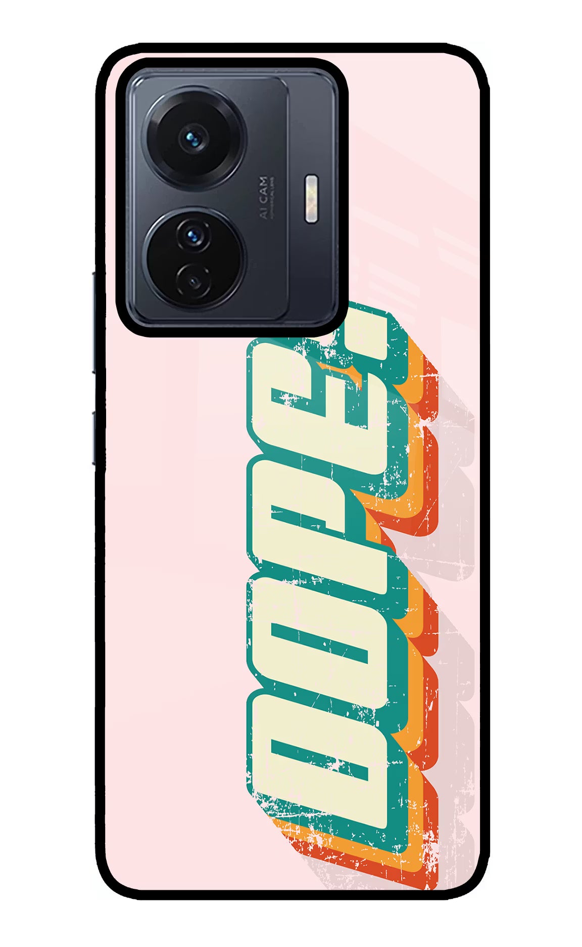 Dope Vivo T1 Pro 5G Back Cover - Dope Vivo T1 Pro 5G Glass Case Back Cover by Casekaro Dope Vivo T1 Pro 5G Glass Case Back Cover by Casekaro