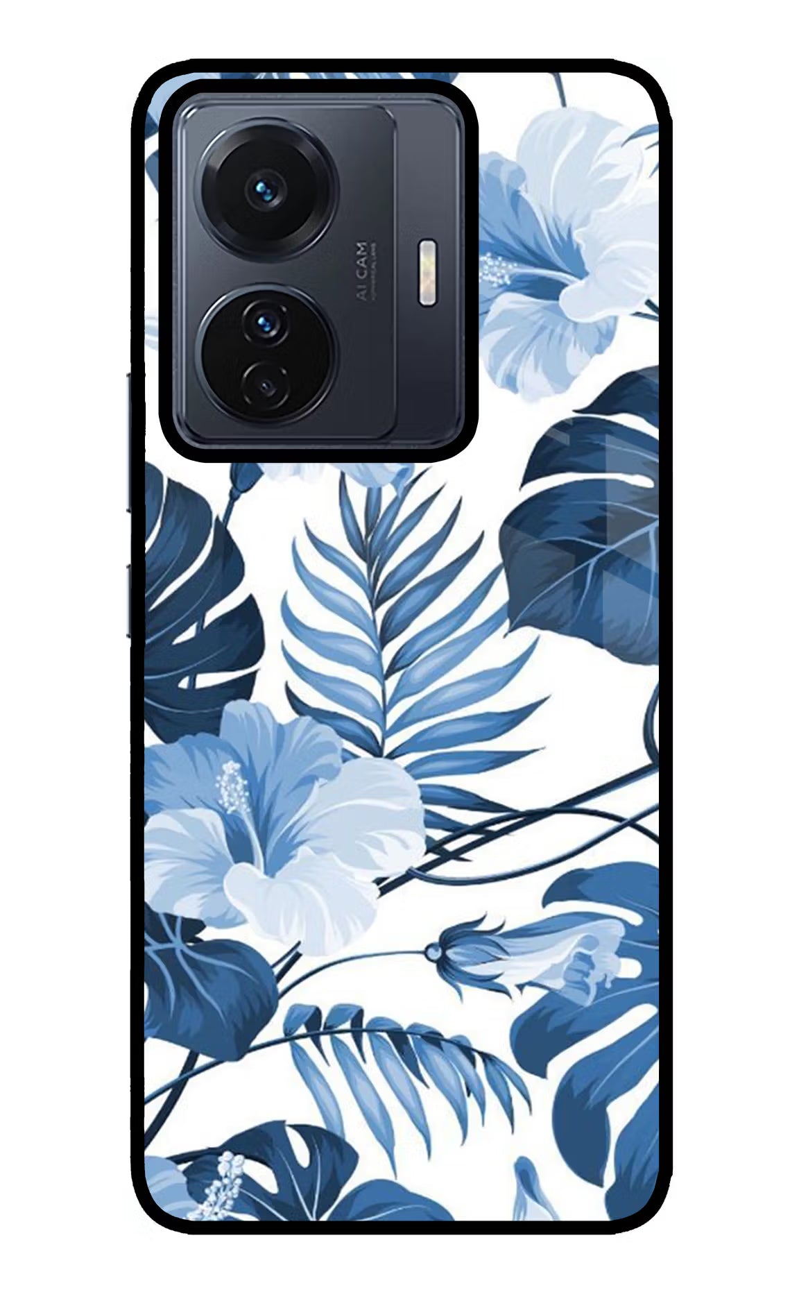 Fabric Art Vivo T1 Pro 5G Glass Case - Fabric Art Vivo T1 Pro 5G Glass Case Fabric Art Vivo T1 Pro 5G Glass Case