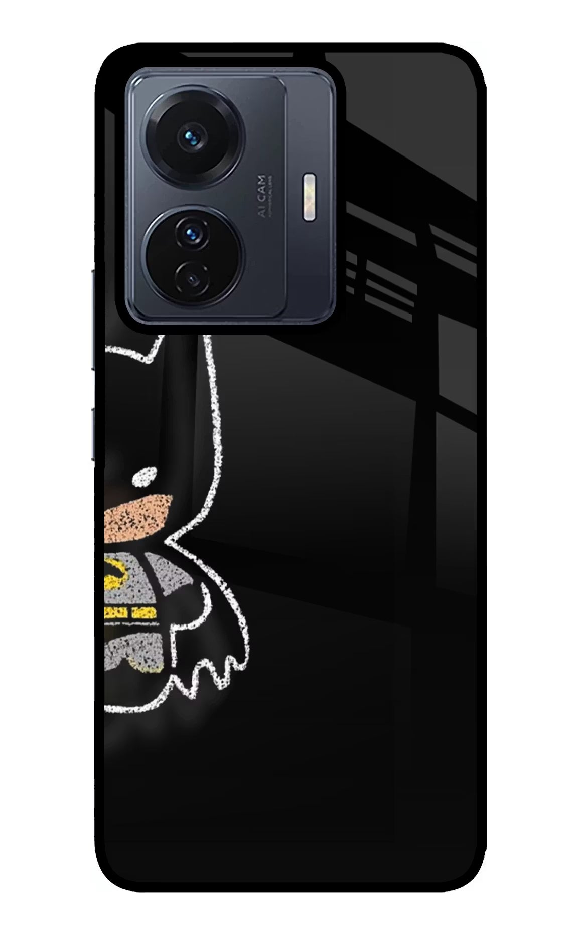 Bat Kitty Vivo T1 Pro 5G Glass Case - Bat Kitty Vivo T1 Pro 5G Glass Case Bat Kitty Vivo T1 Pro 5G Glass Case