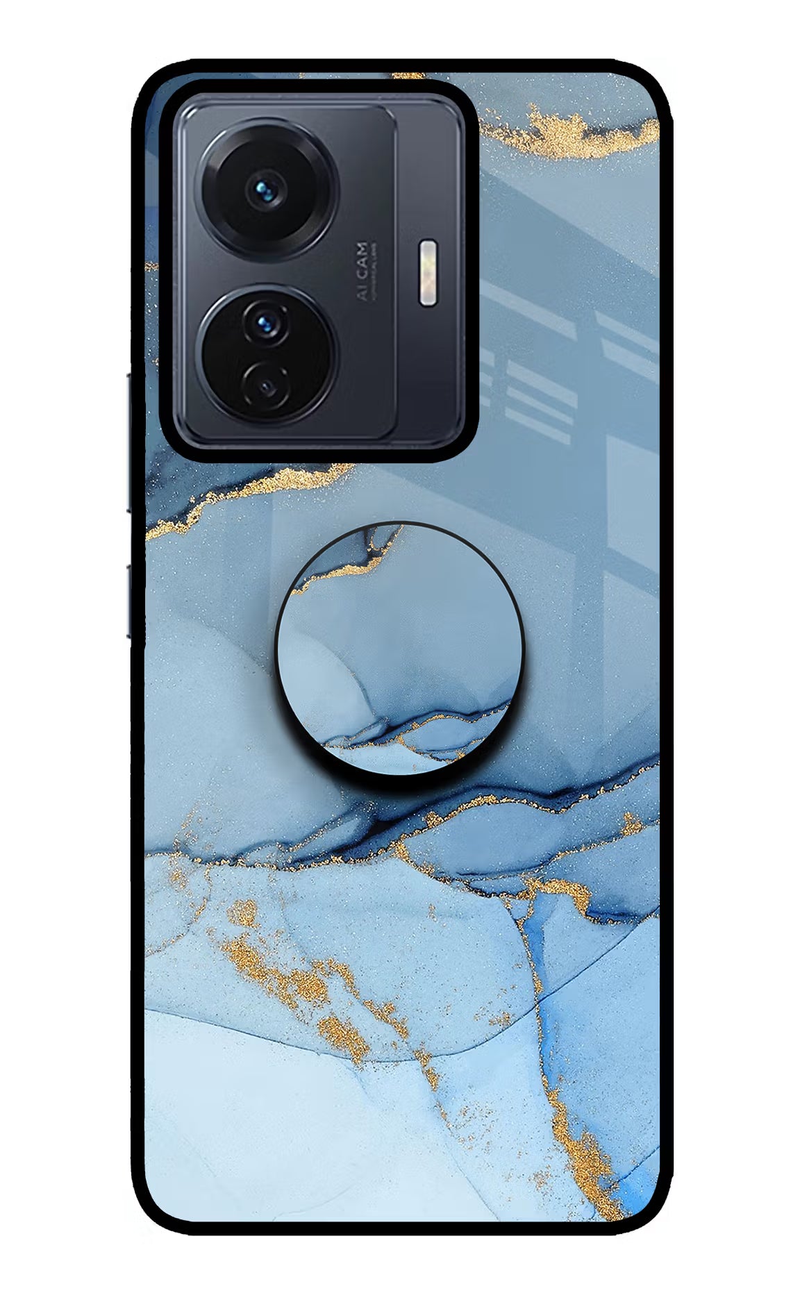 Blue Marble Vivo T1 Pro 5G Pop Case - Blue Marble Vivo T1 Pro 5G Pop Case by Casekaro Blue Marble Vivo T1 Pro 5G Pop Case by Casekaro