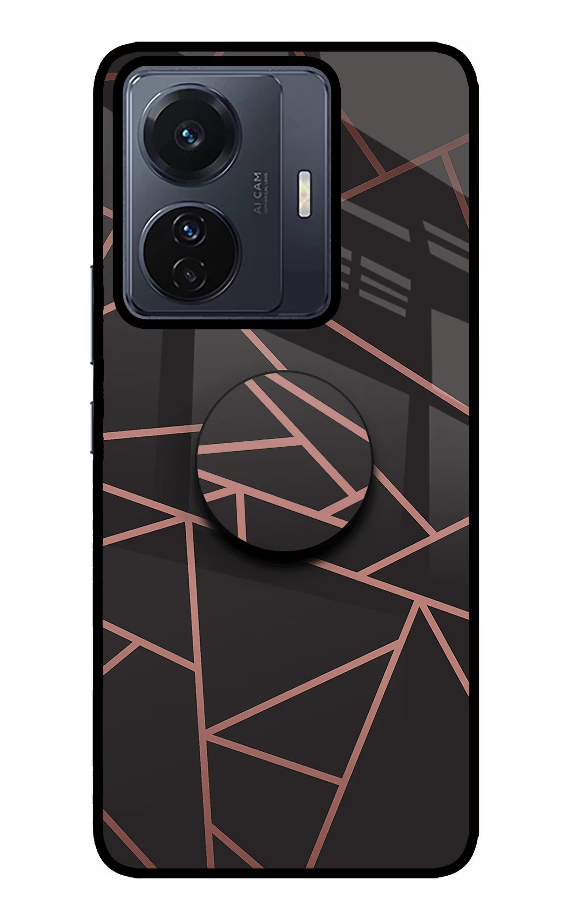 Geometric Pattern Vivo T1 Pro 5G Pop Case - Geometric Pattern Vivo T1 Pro 5G Pop Case by Casekaro Geometric Pattern Vivo T1 Pro 5G Pop Case by Casekaro