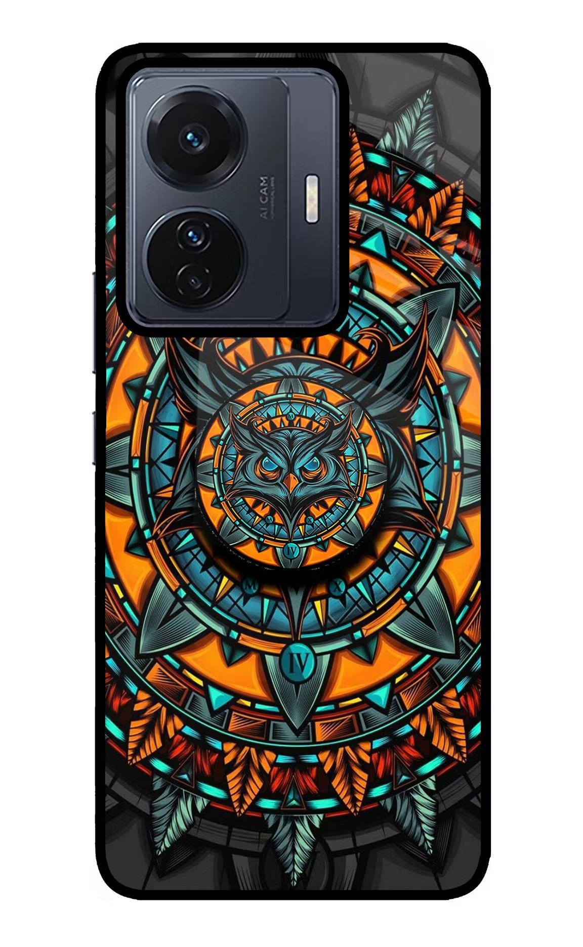 Angry Owl Vivo T1 Pro 5G Pop Case - Angry Owl Vivo T1 Pro 5G Pop Case by Casekaro Angry Owl Vivo T1 Pro 5G Pop Case by Casekaro