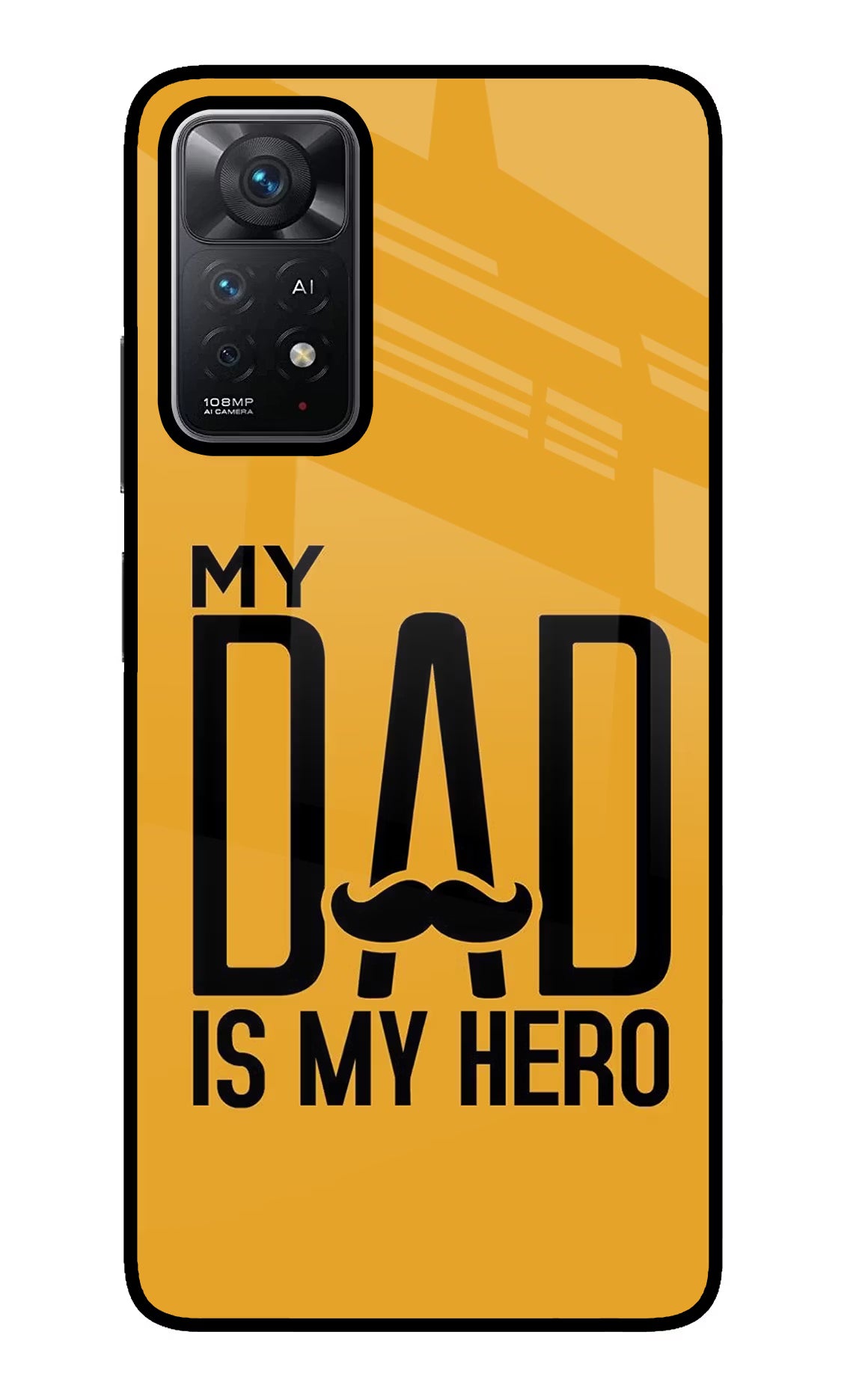 My Dad Is My Hero Redmi Note 11 Pro+ 5G Glass Case - My Dad Is My Hero Redmi Note 11 Pro+ 5G Glass Case My Dad Is My Hero Redmi Note 11 Pro+ 5G Glass Case