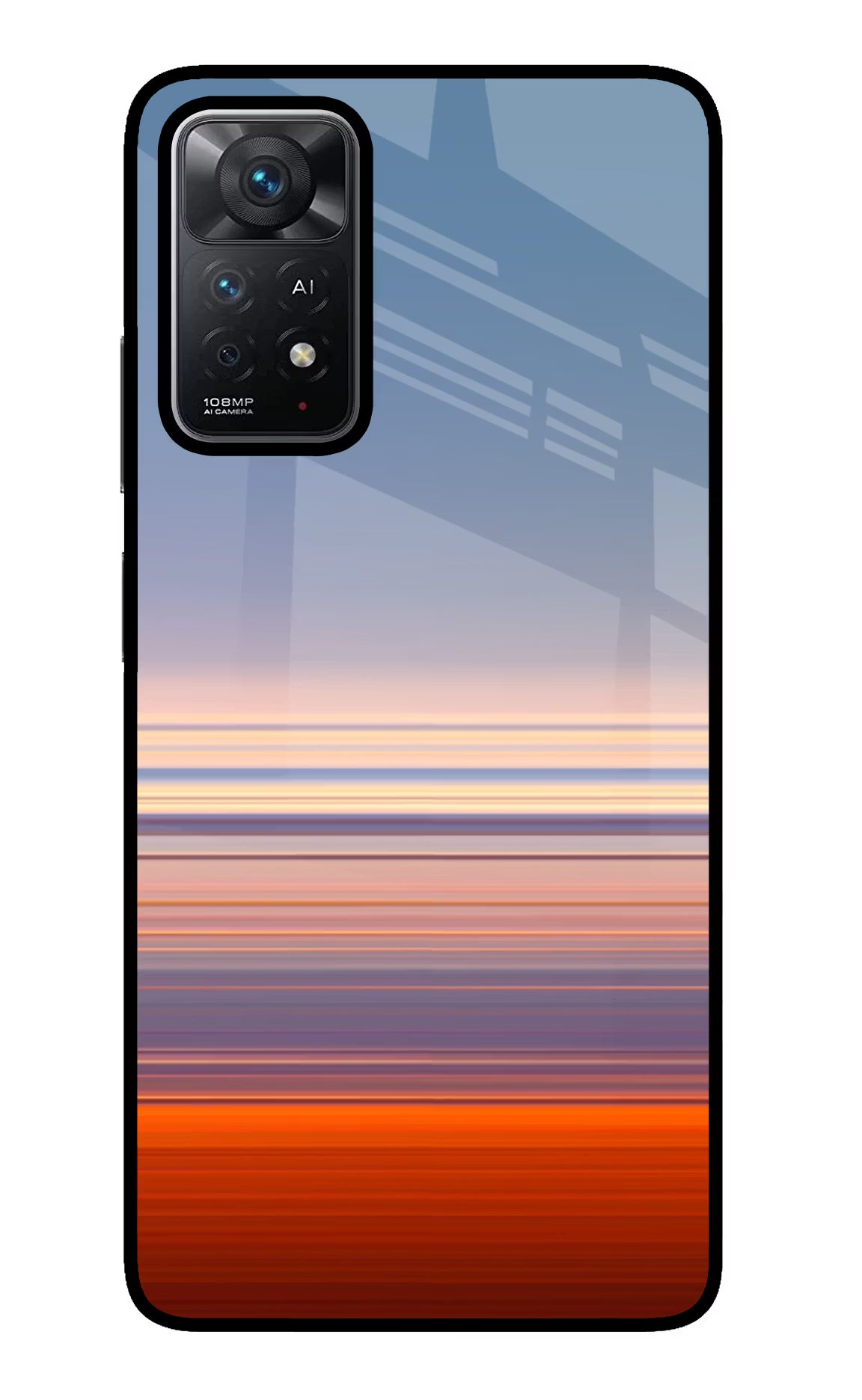 Morning Colors Redmi Note 11 Pro+ 5G Back Cover - Morning Colors Redmi Note 11 Pro+ 5G Glass Case Back Cover by Casekaro Morning Colors Redmi Note 11 Pro+ 5G Glass Case Back Cover by Casekaro