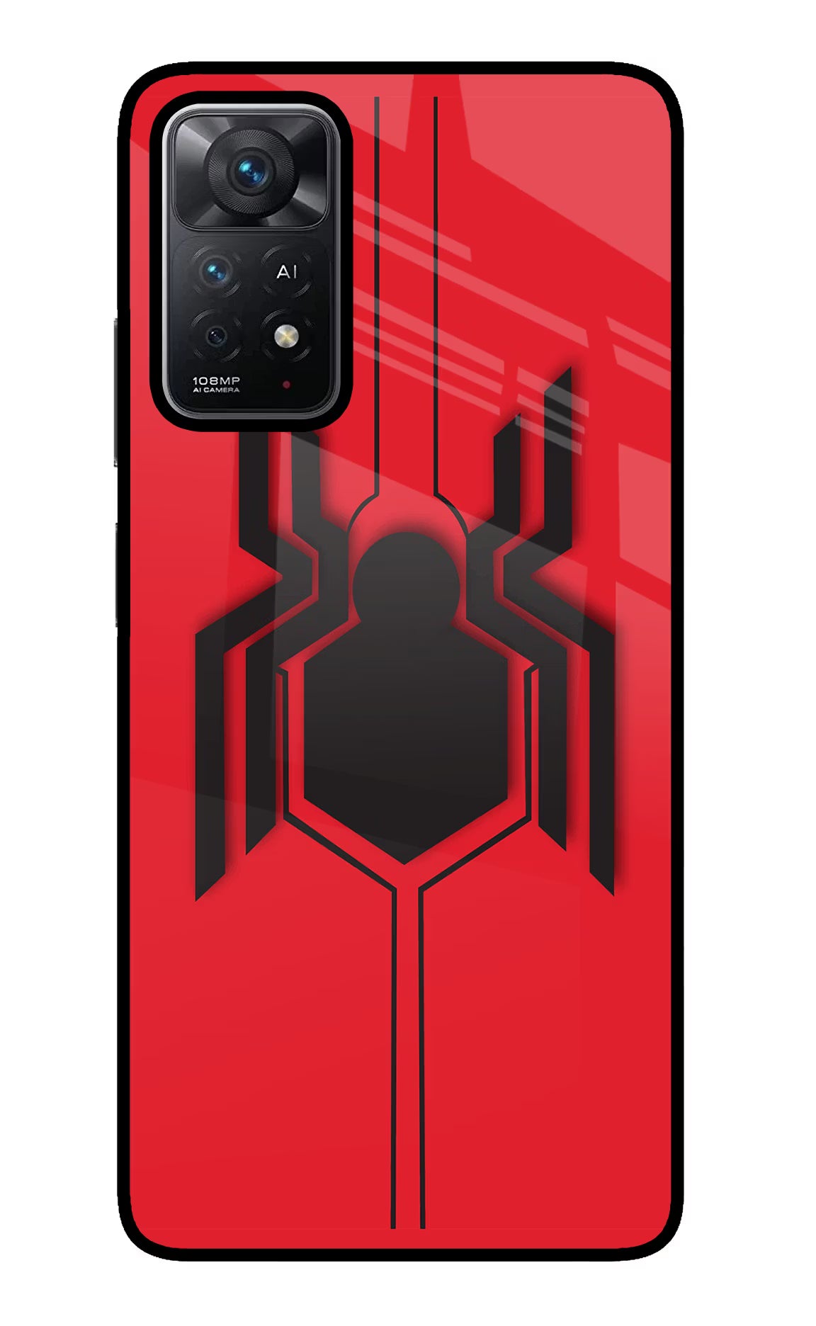 Spider Redmi Note 11 Pro+ 5G Glass Case - Spider Redmi Note 11 Pro+ 5G Glass Case Spider Redmi Note 11 Pro+ 5G Glass Case