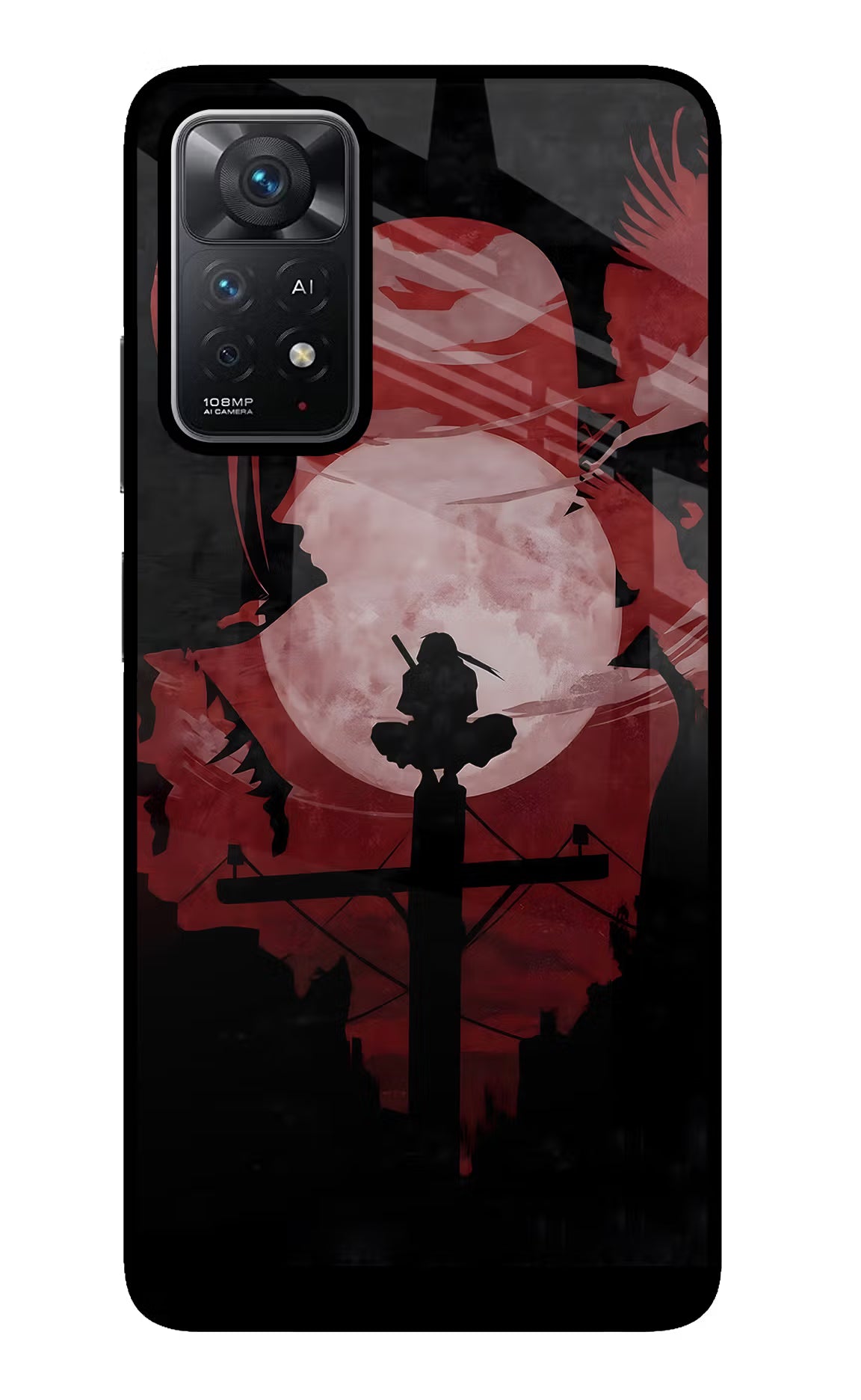Naruto Anime Redmi Note 11 Pro+ 5G Back Cover - Naruto Anime Redmi Note 11 Pro+ 5G Glass Case Back Cover by Casekaro Naruto Anime Redmi Note 11 Pro+ 5G Glass Case Back Cover by Casekaro