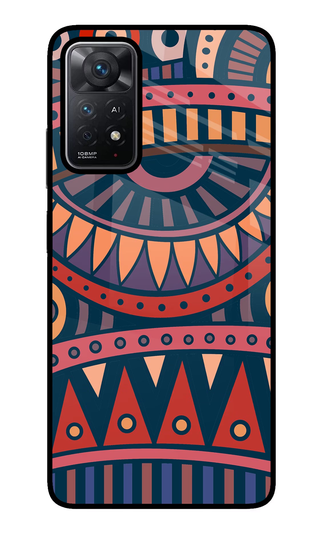 African Culture Design Redmi Note 11 Pro+ 5G Glass Case - African Culture Design Redmi Note 11 Pro+ 5G Glass Case African Culture Design Redmi Note 11 Pro+ 5G Glass Case