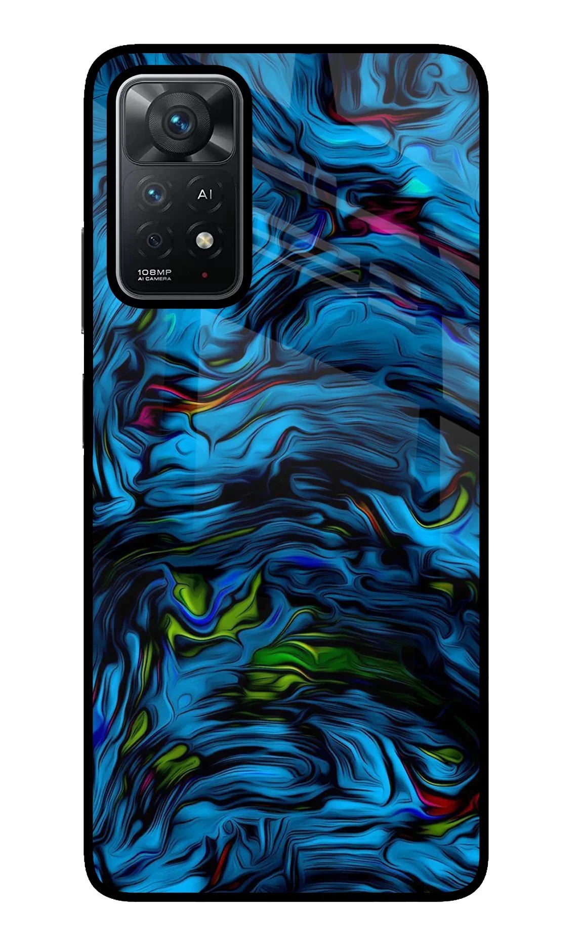 Dark Blue Abstract Redmi Note 11 Pro+ 5G Glass Case - Dark Blue Abstract Redmi Note 11 Pro+ 5G Glass Case Dark Blue Abstract Redmi Note 11 Pro+ 5G Glass Case